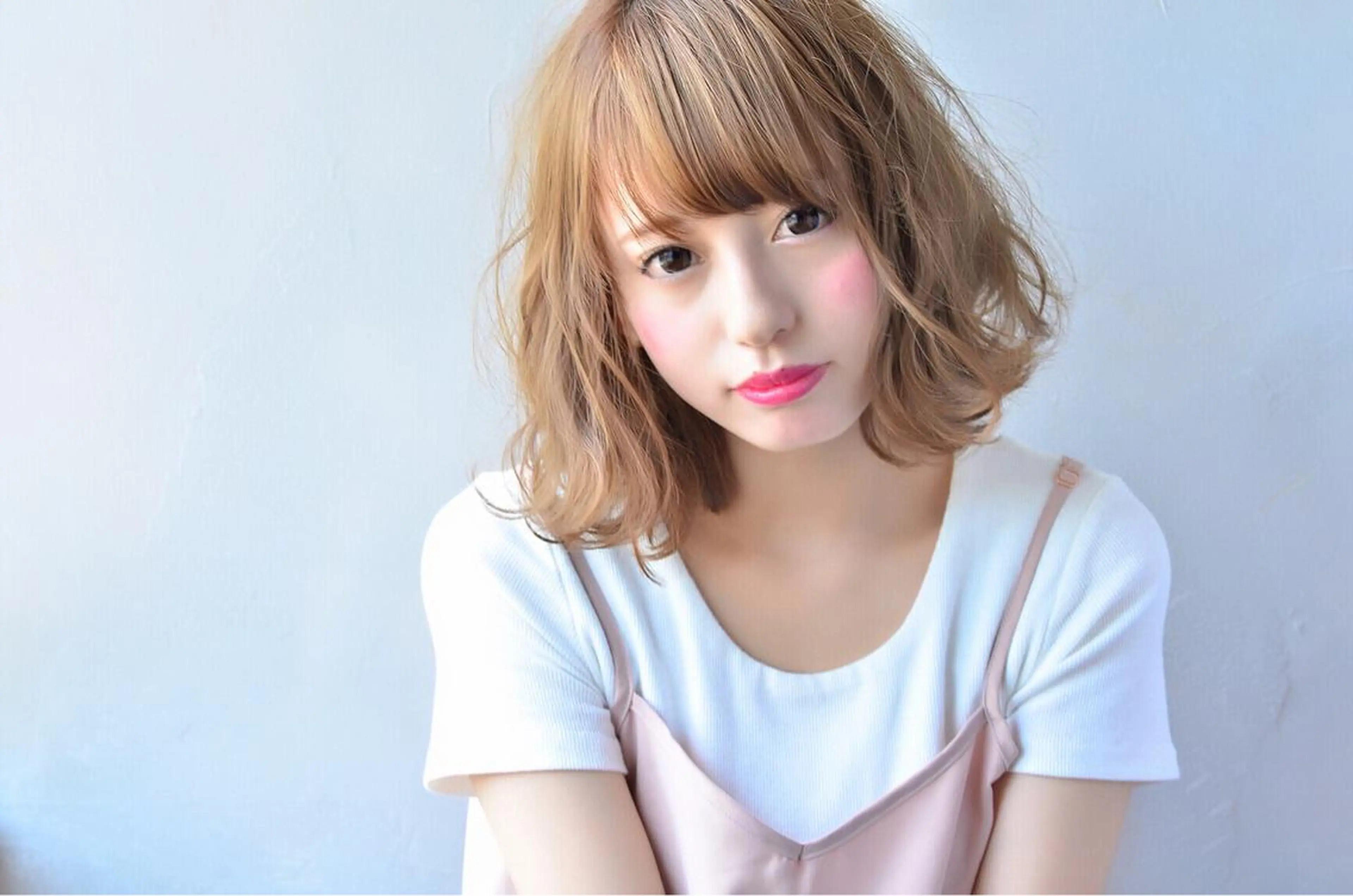 ショート ミディアム カラー パーマ ヘアアレンジ ブルーカラー ブルージュ autre所属・大久保 ひでなりのヘアスタイル