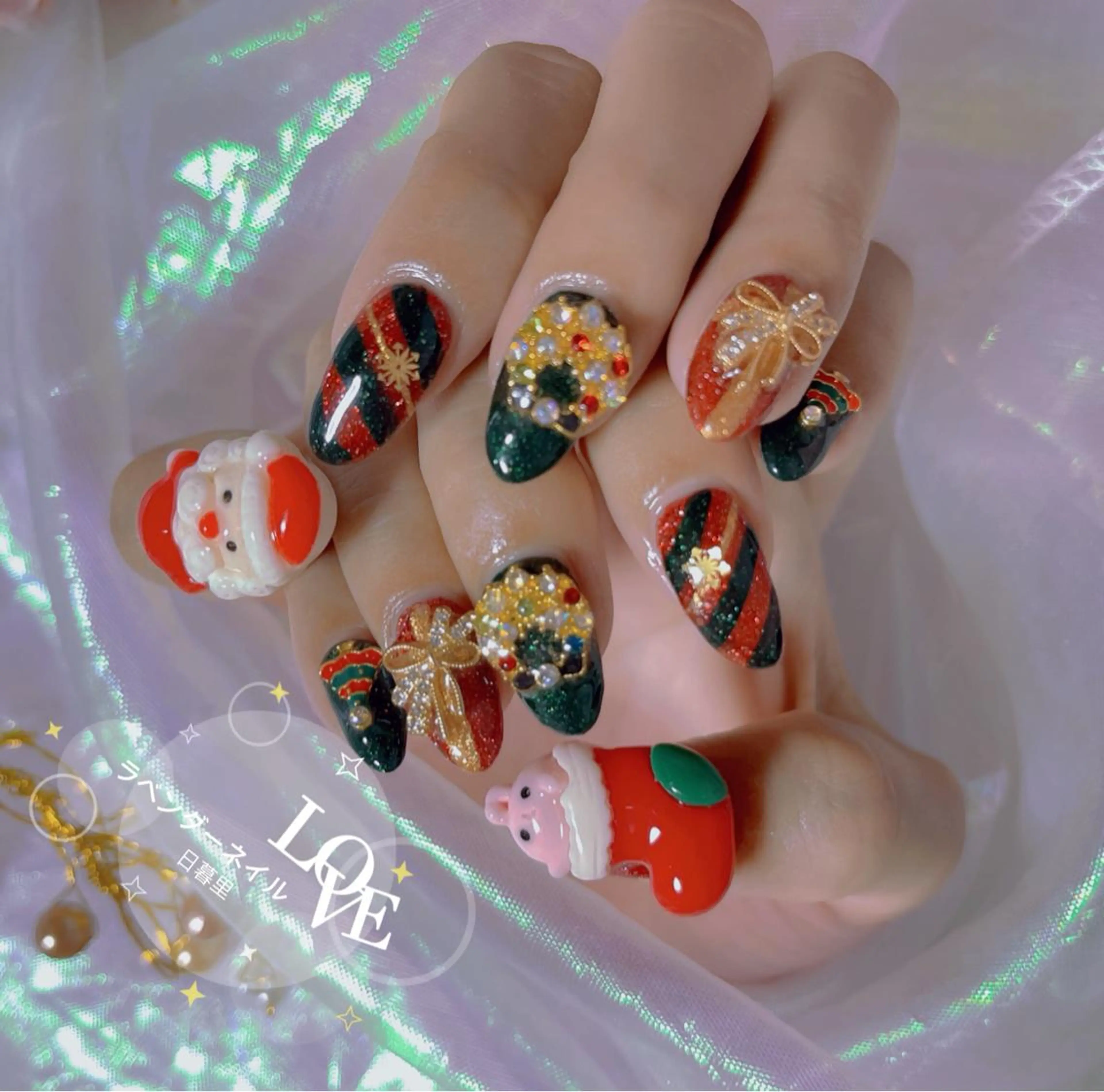 ネイル ラベンダー💖日暮里 ルル💖ネイルのネイルデザイン