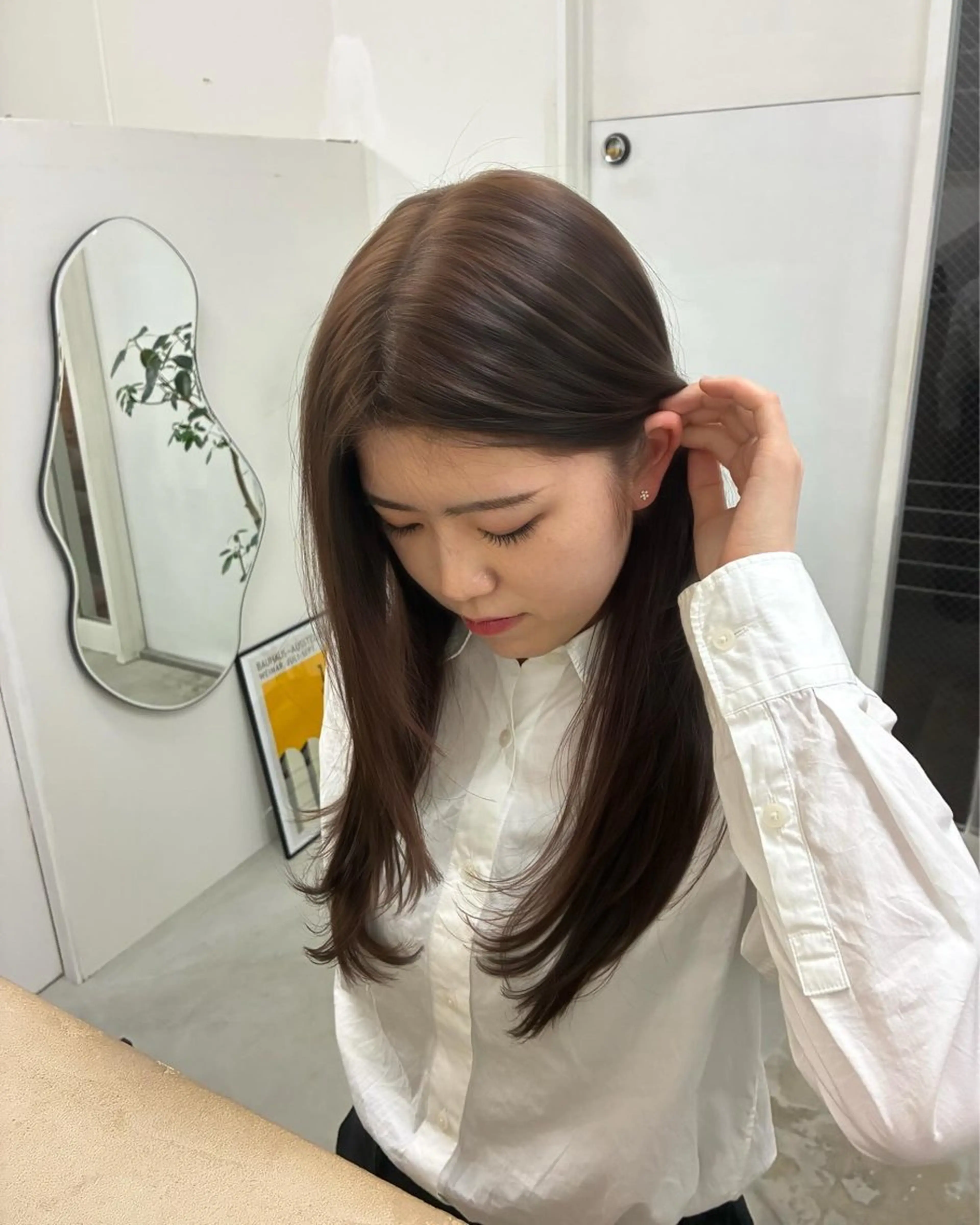 ロング カット ヘアカラー kii,fiika/ 天神 naho🧦のヘアスタイル