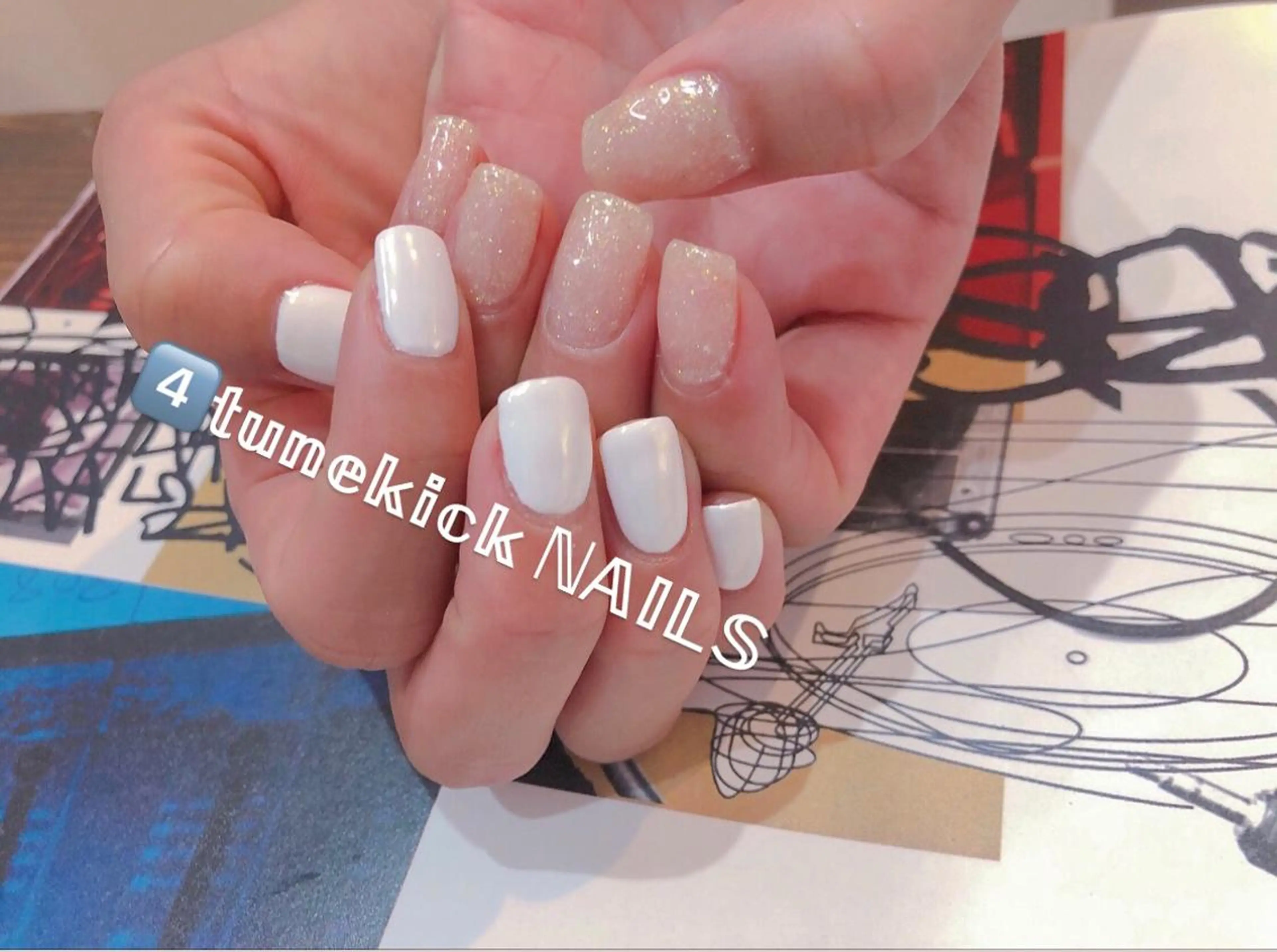 ネイル ワンカラーネイル 4tunekick NAILS(フォーチュンキックネイルズ)所属・光森 淳子のネイルデザイン
