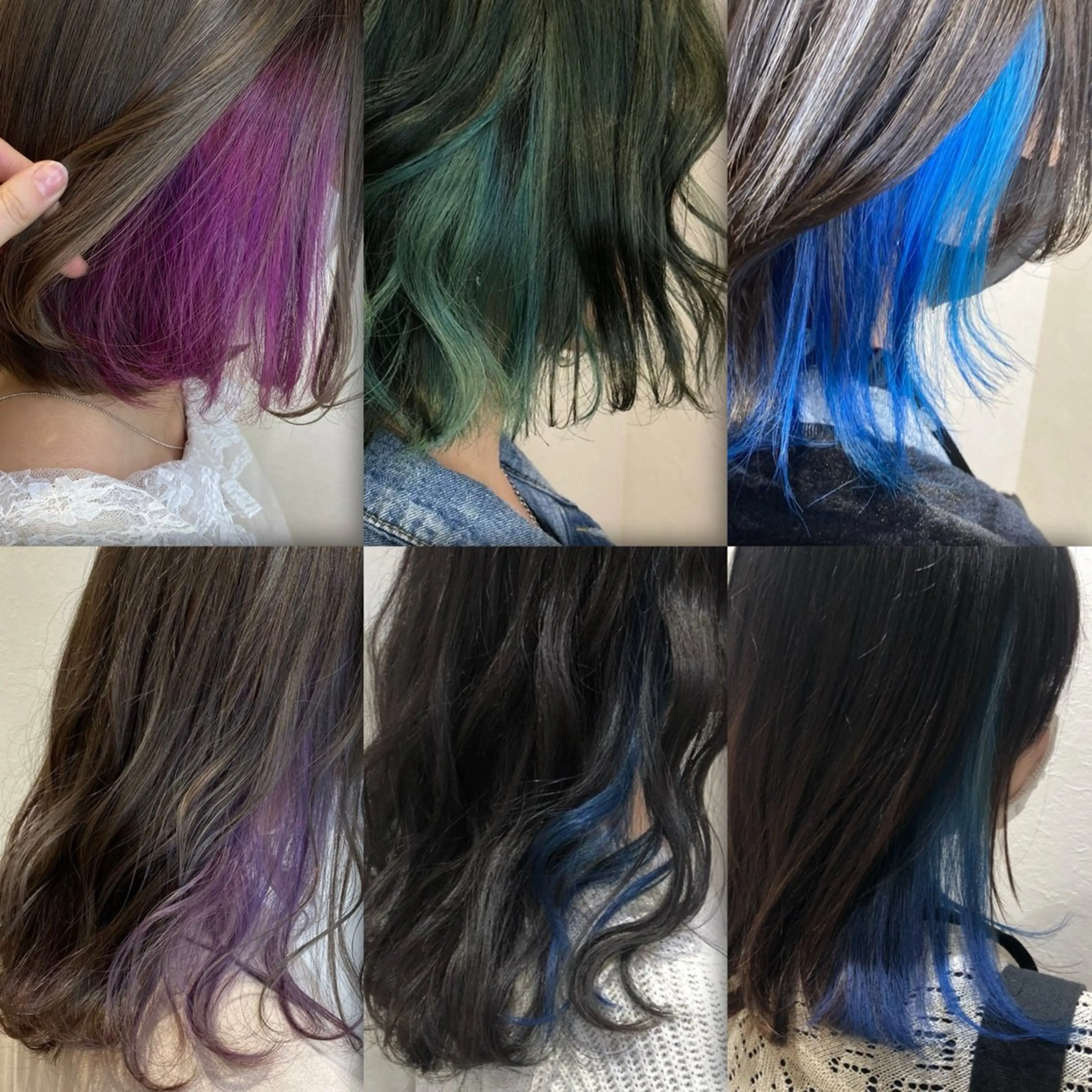 カラー ヘアカラー SOU/エクステ /ダブルカラーのヘアスタイル