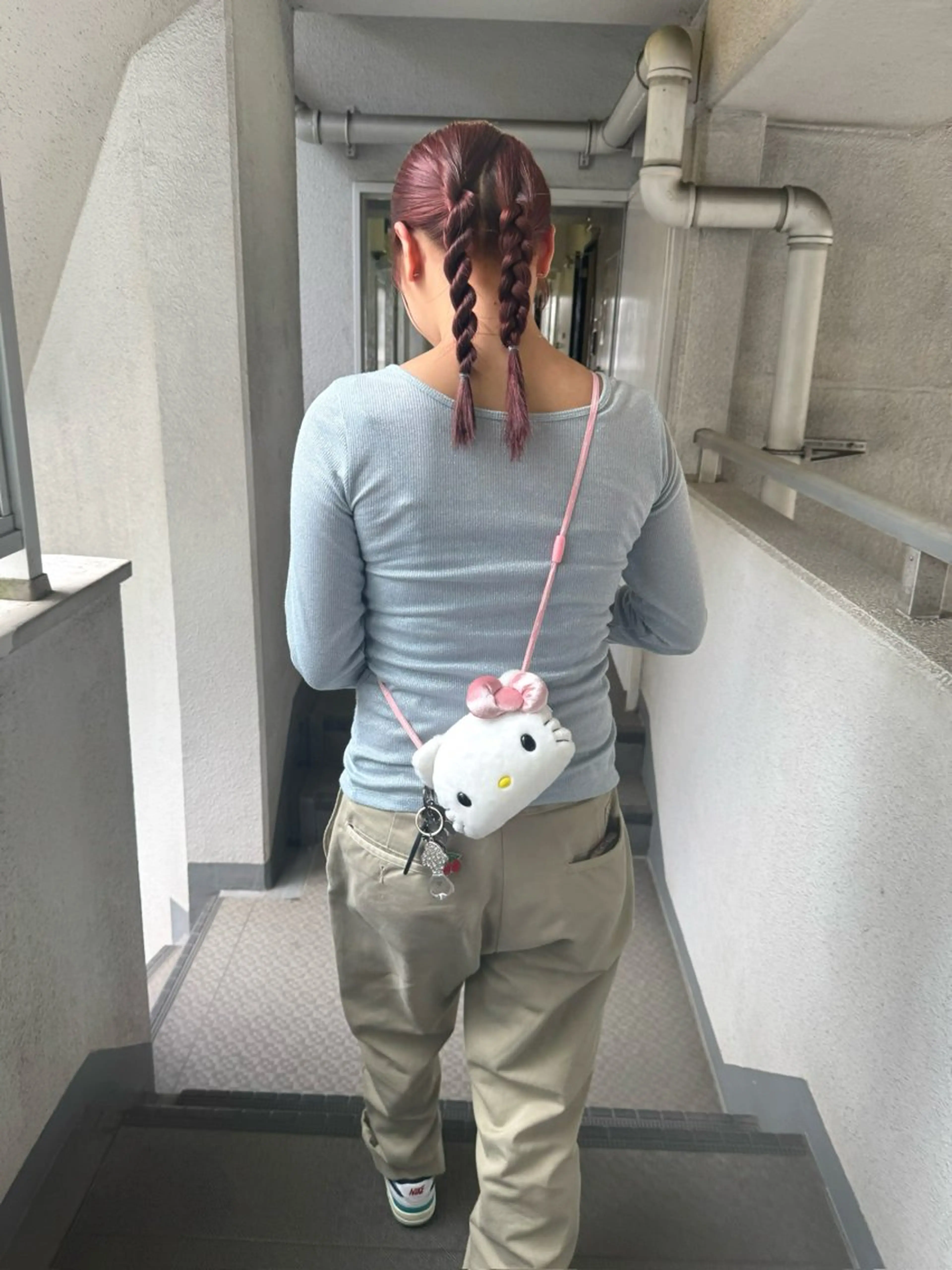 カラー ヘアカラー ブリーチカラー🎀 韓国風/寺門美優のヘアスタイル