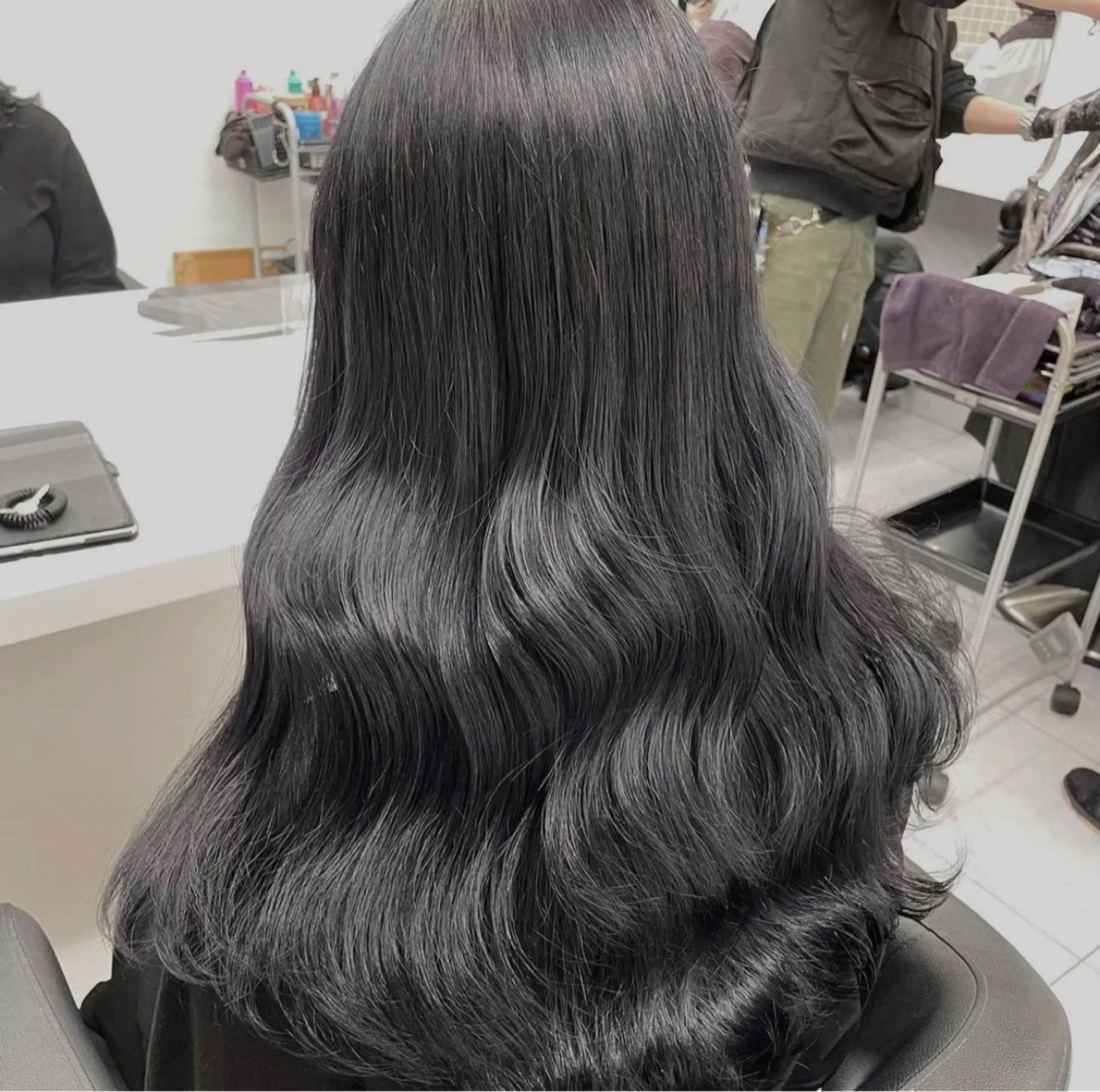 ロング カラー ヘアアレンジ 🥣大人っぽ韓国 スタイル🥣アヤノのヘアスタイル