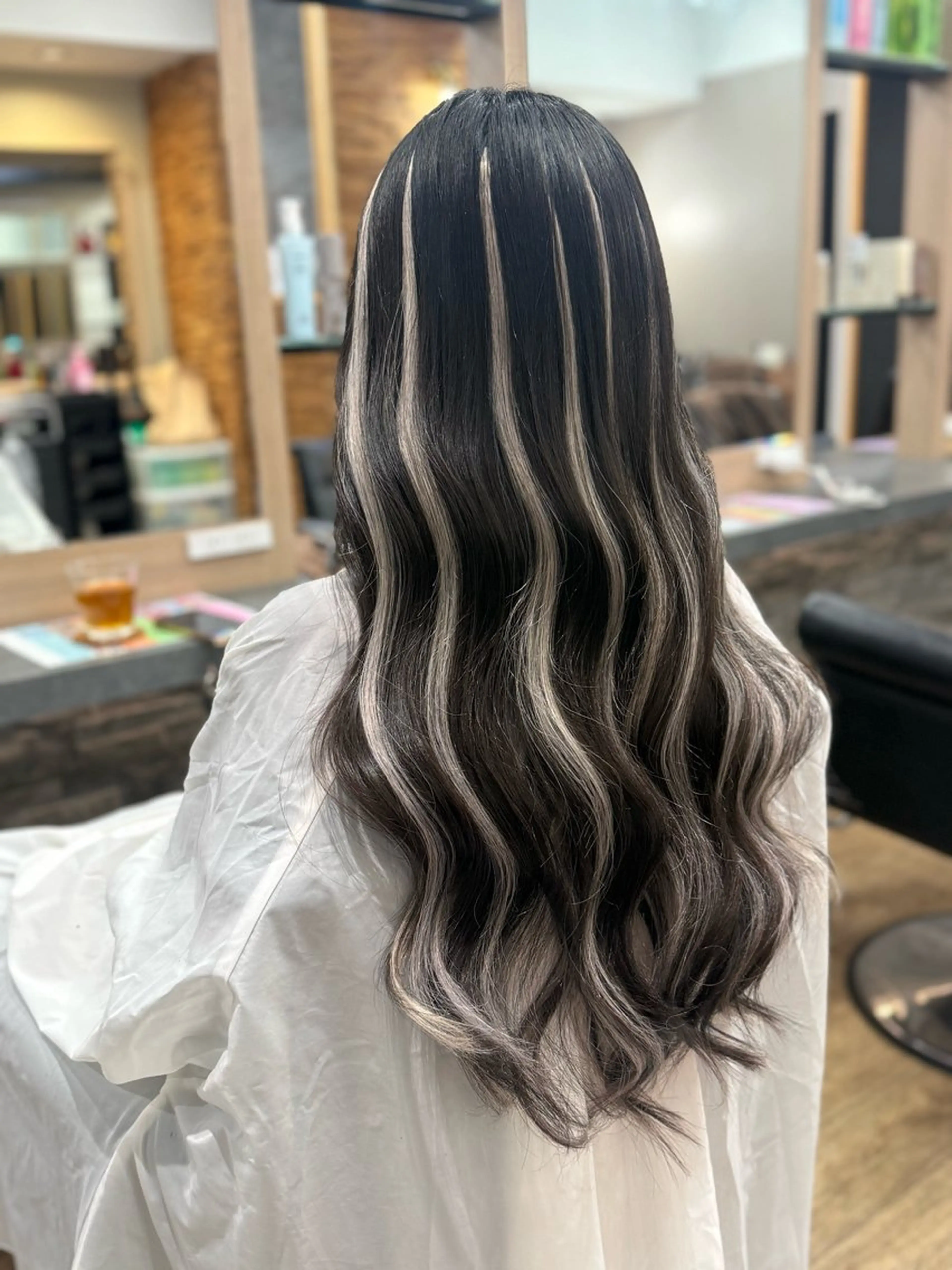 ロング エクステ ハイトーン&エクステ /RIE🌻のヘアスタイル