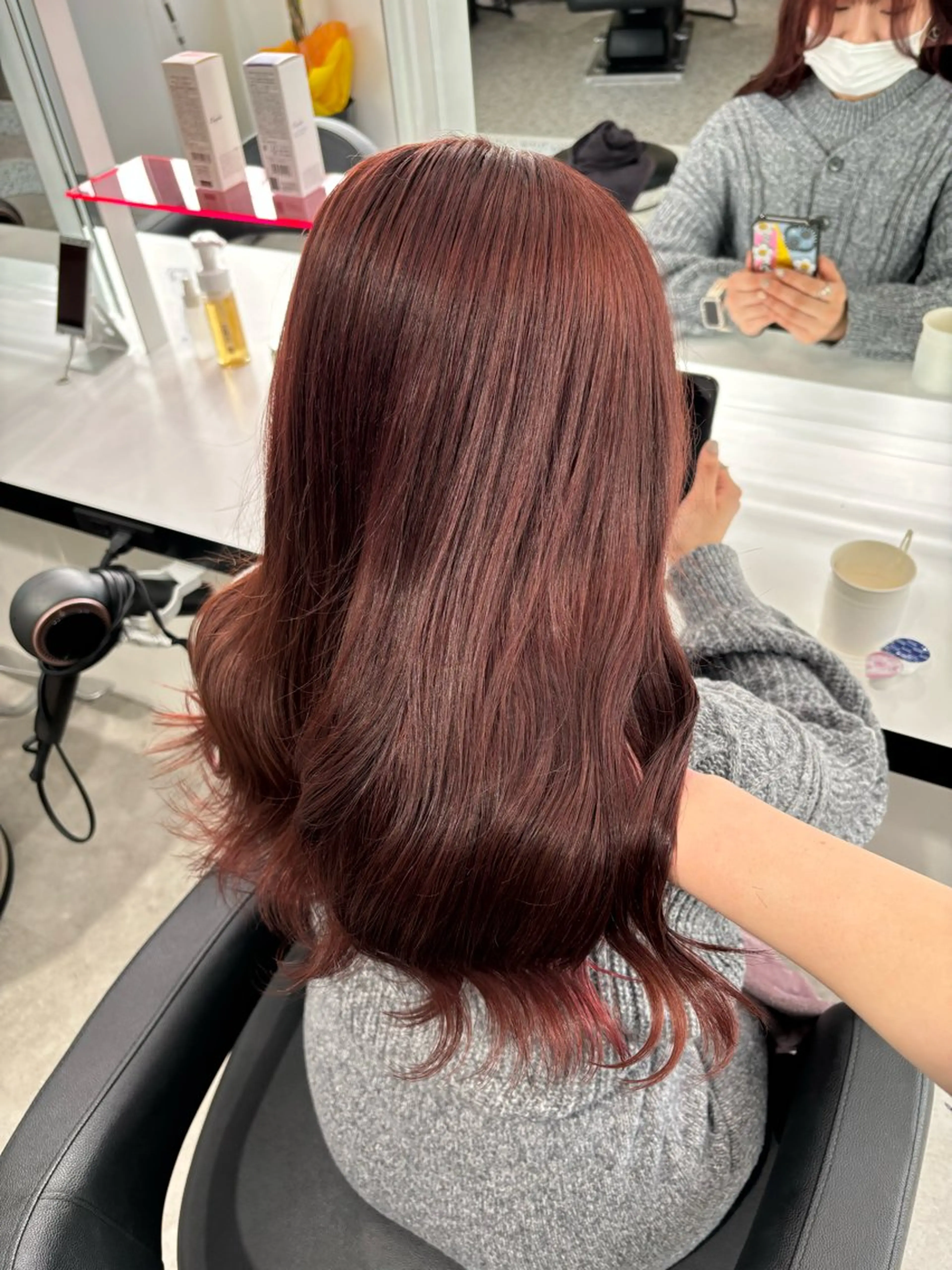 ロング カット トリートメント Wカラー/暖色/べ ージュりく©︎🐝のヘアスタイル
