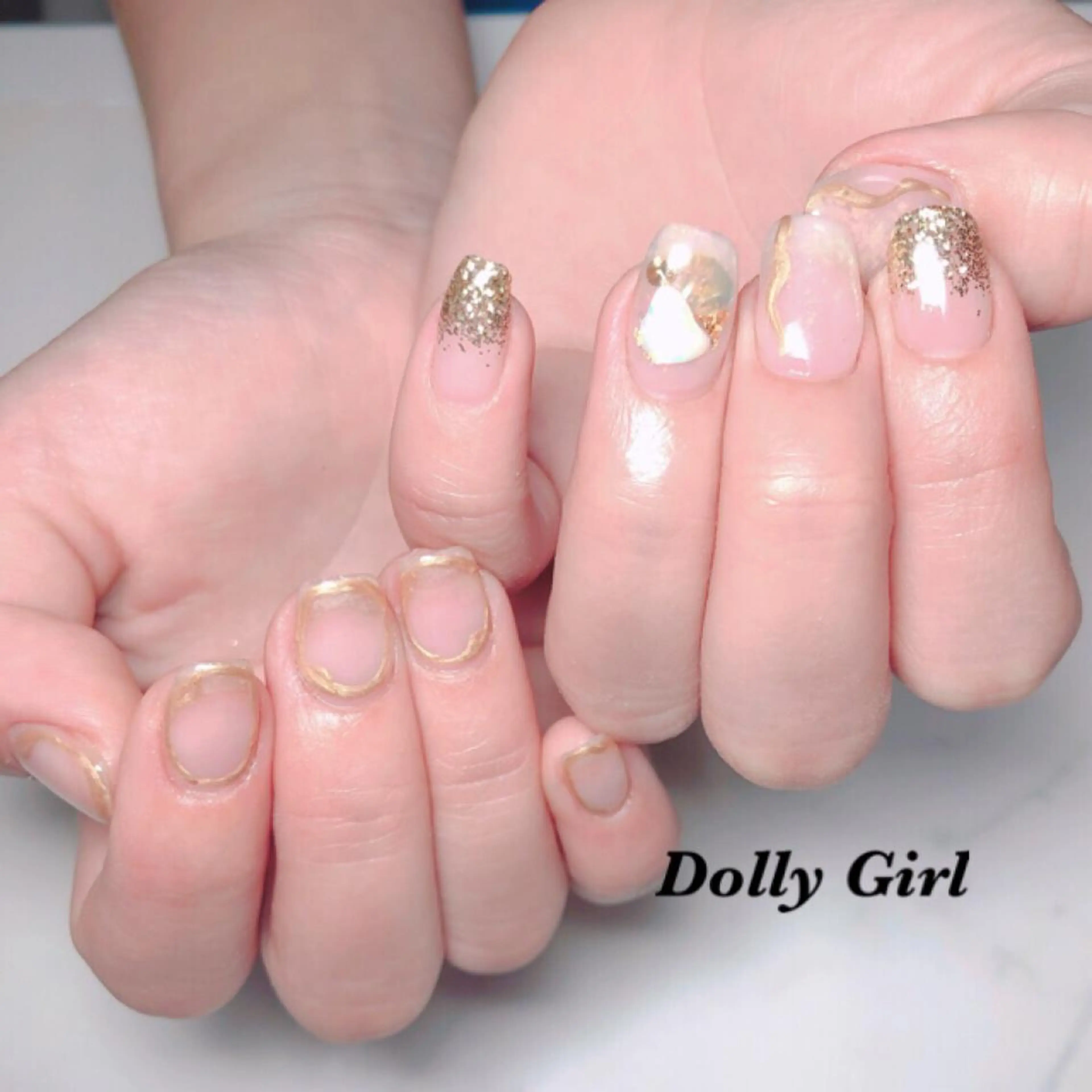 ネイル 個室ネイルサロンDolly  Girl〜ドーリーガール〜所属・DollyGirl KYOKOのネイルデザイン