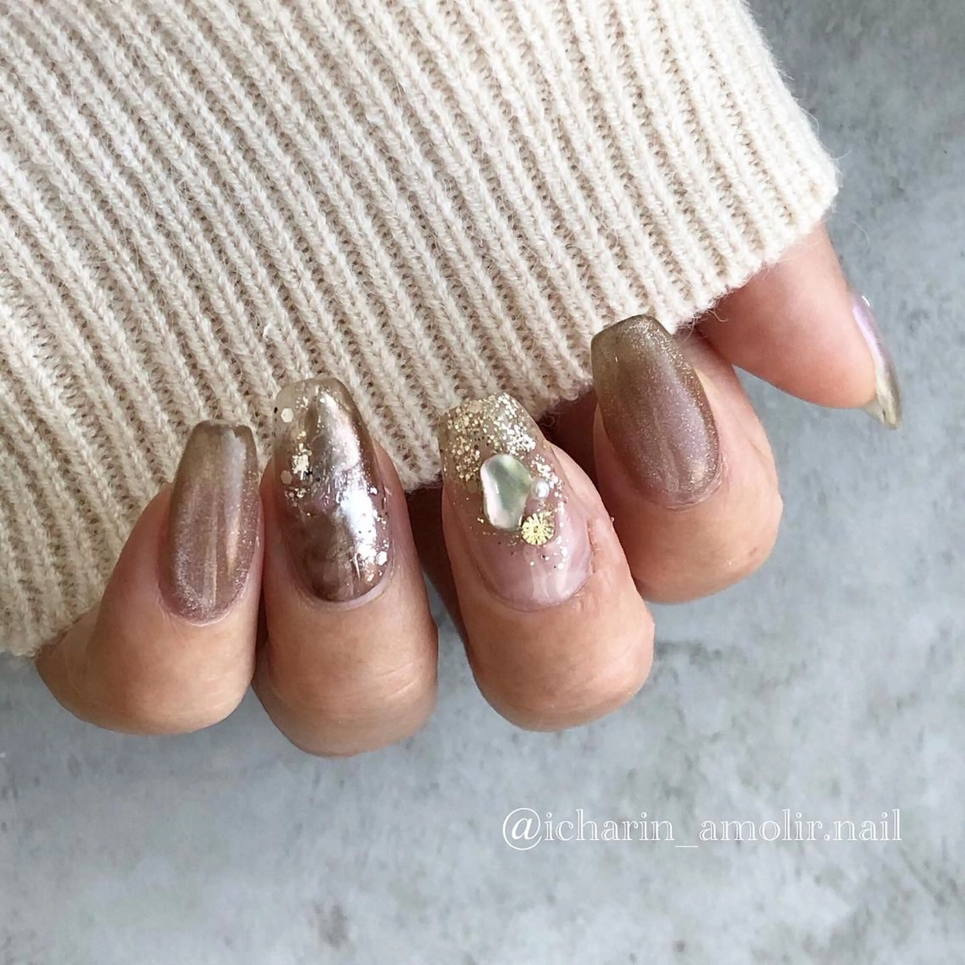 ネイル シンプルネイル EMIKOのネイルデザイン