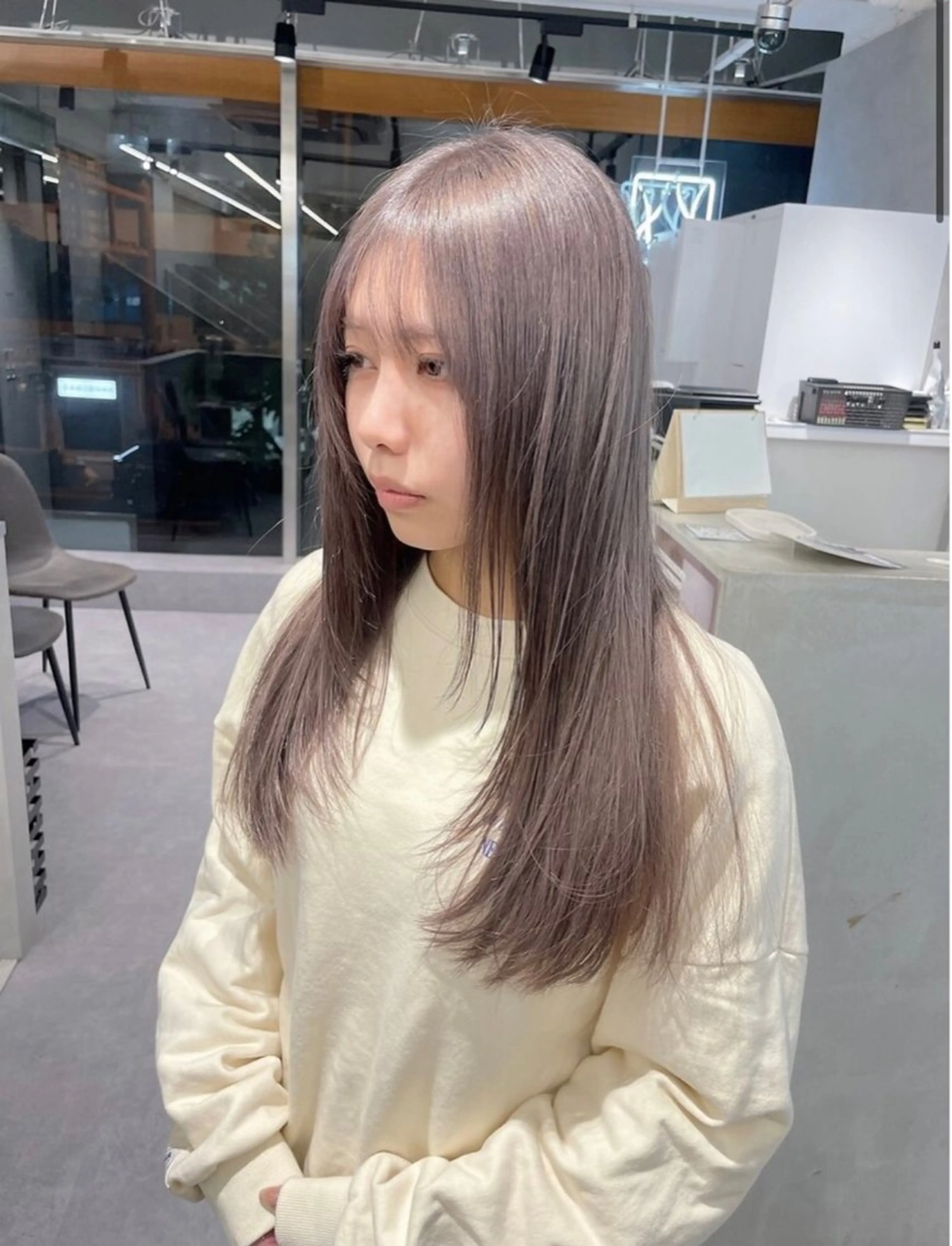 ロング カラー 心斎橋・北堀江 Bunt@のヘアスタイル