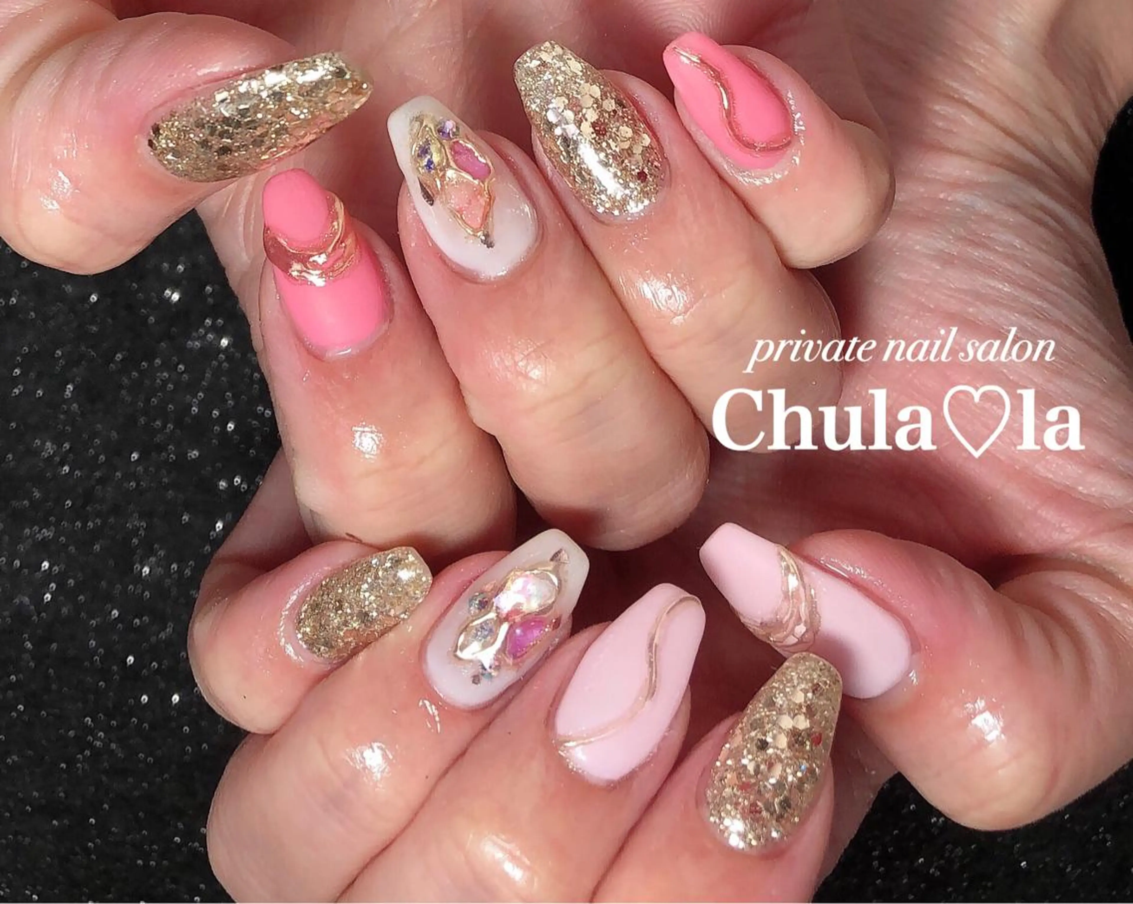 ネイル ハンドネイル Chula♡la 豊見城市高安のネイルデザイン