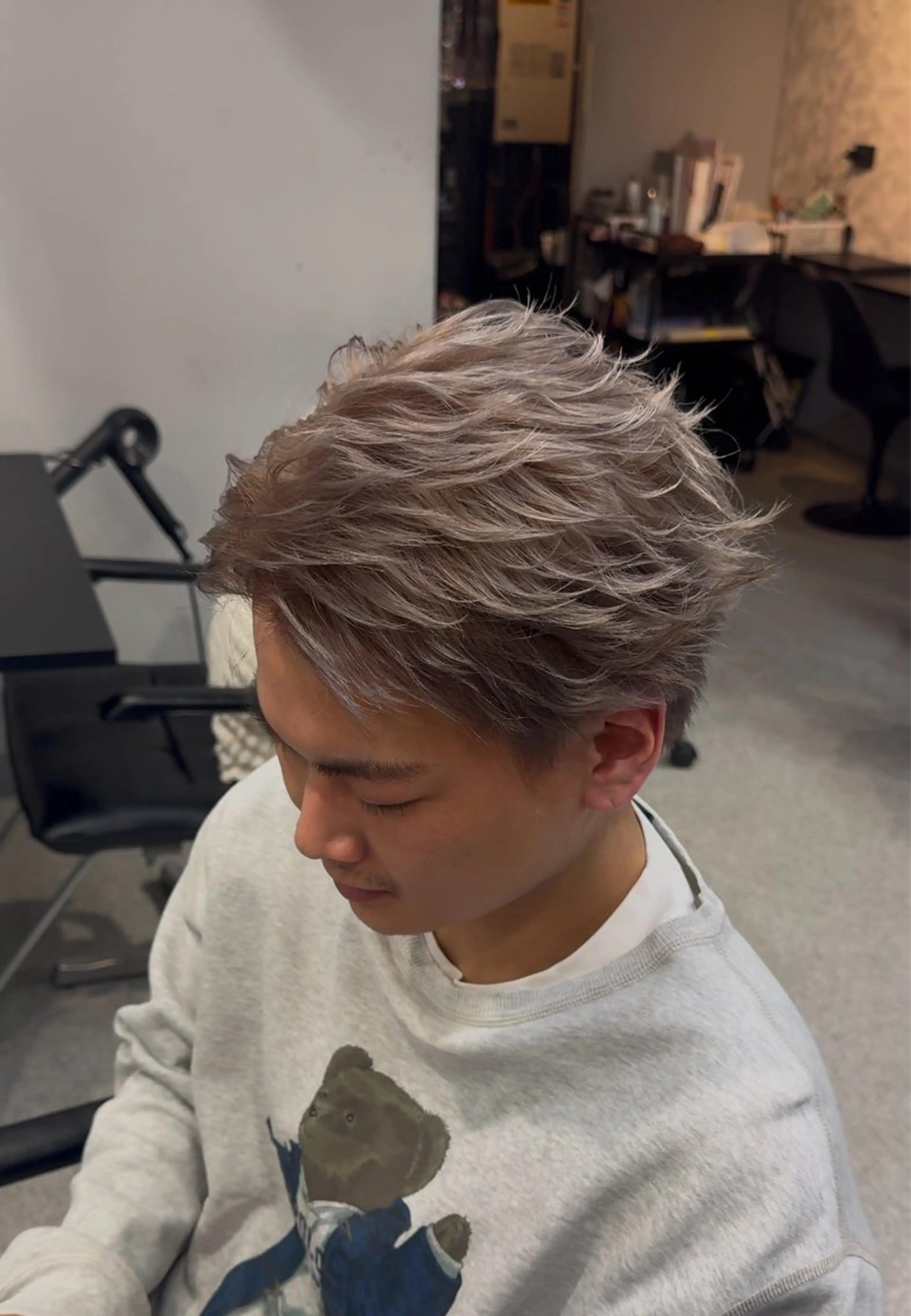 【定期】ケアブリーチリタッチ＋フルカラーの写真