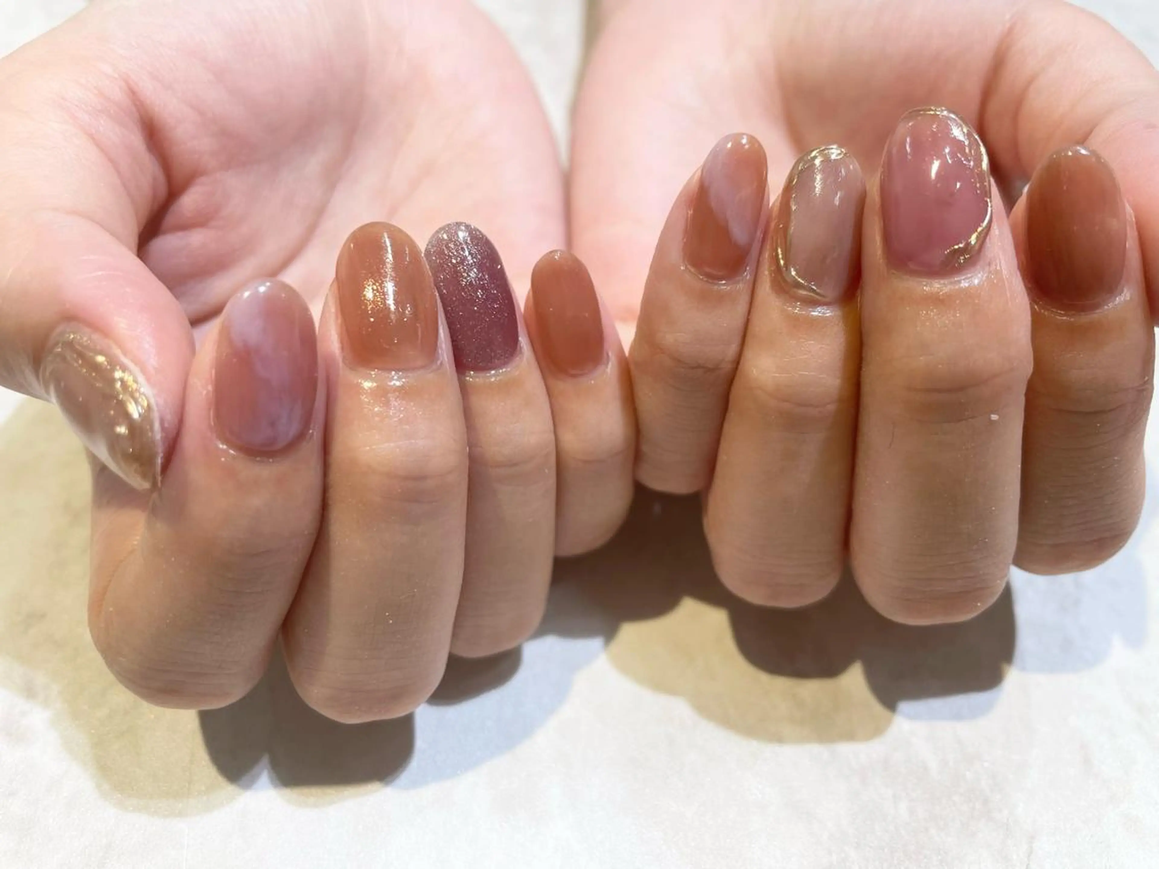 ネイル 舞田 苑香のネイルデザイン