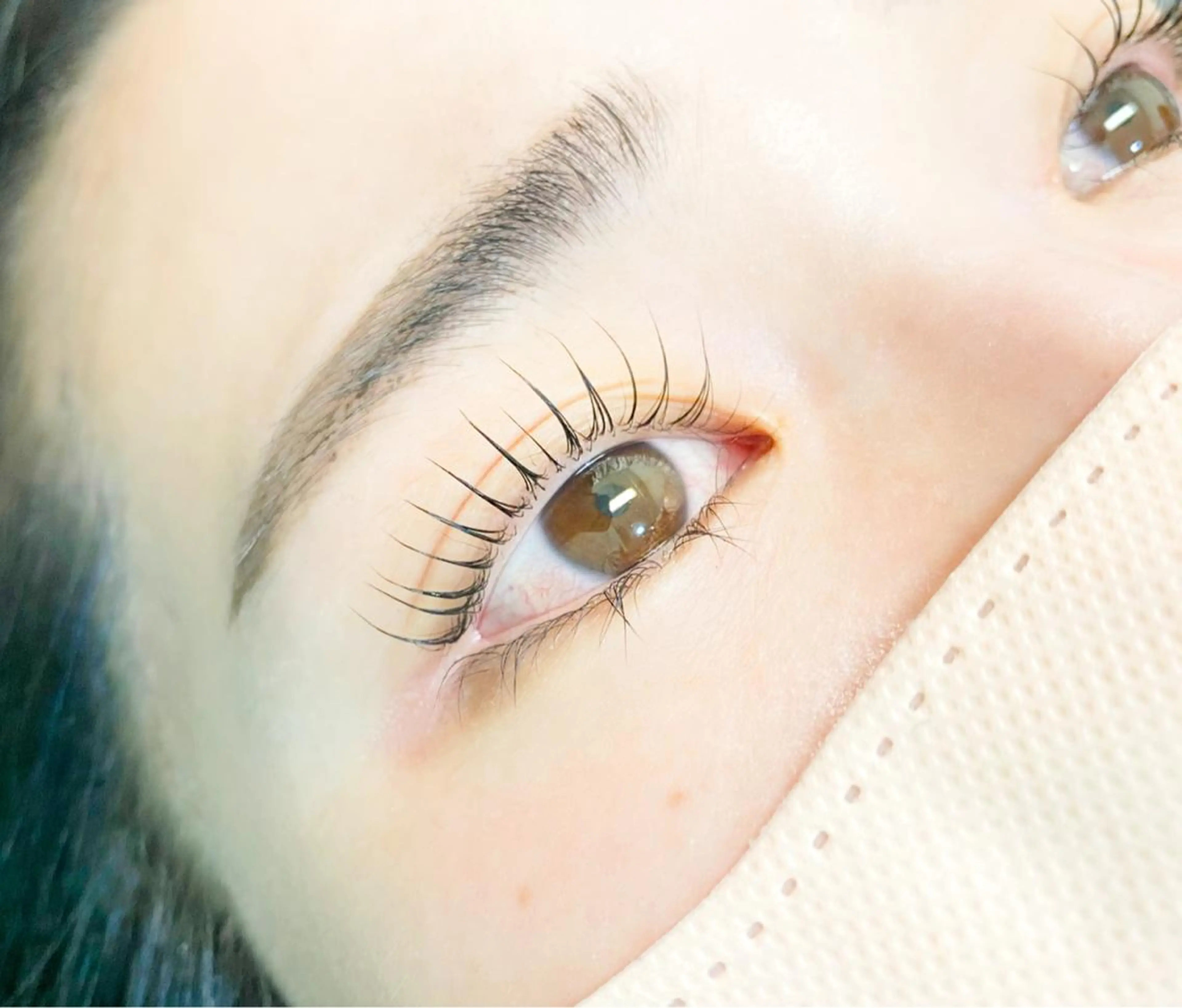 【リピーター】ラッシュリフト《上》パリジェンヌorカール スタイル選択可 (美容液コーティング仕上げ)の写真