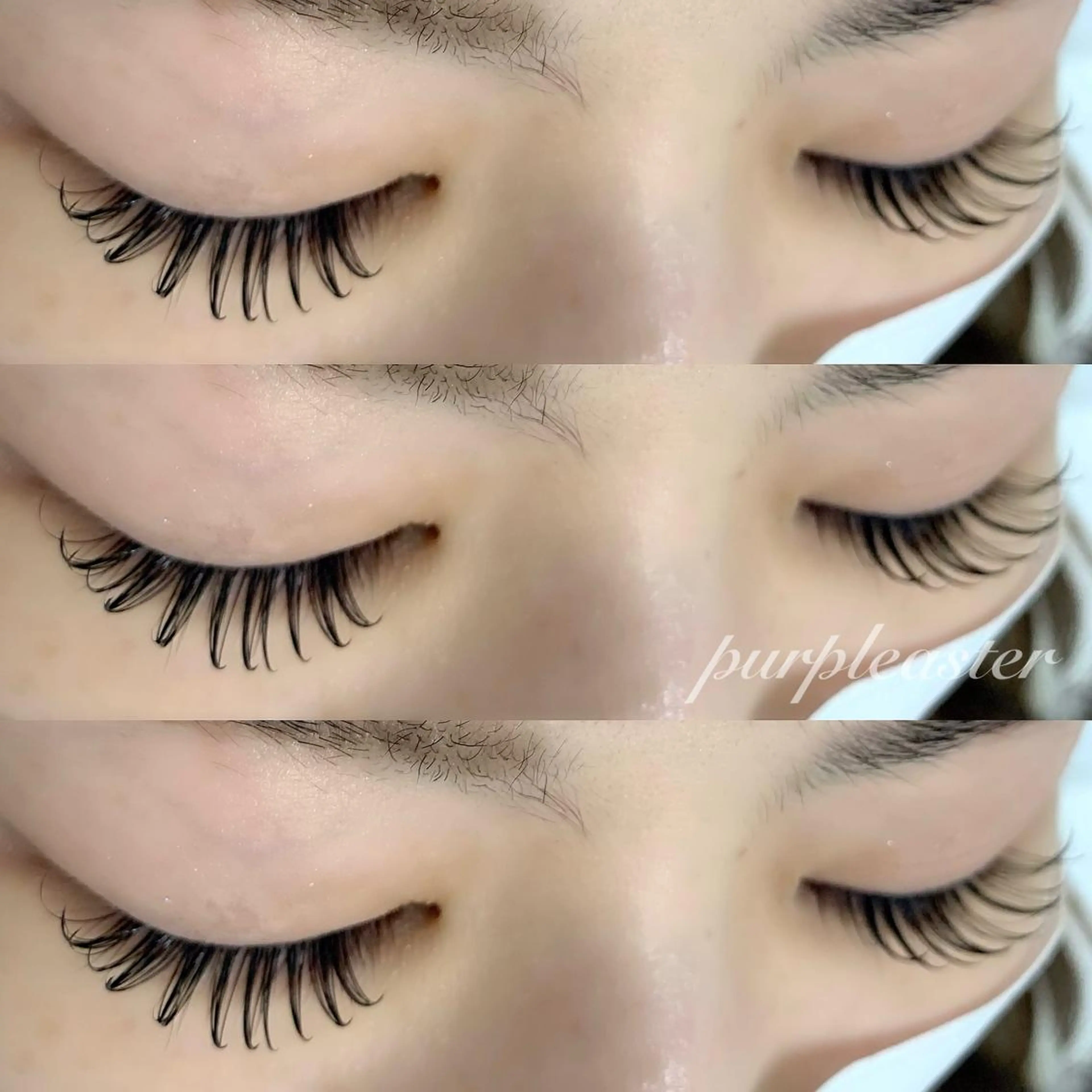 マツエク・マツパ purple aster名駅店所属・パープルアスター/ mako🐈‍⬛🤍のマツエク・マツパデザイン