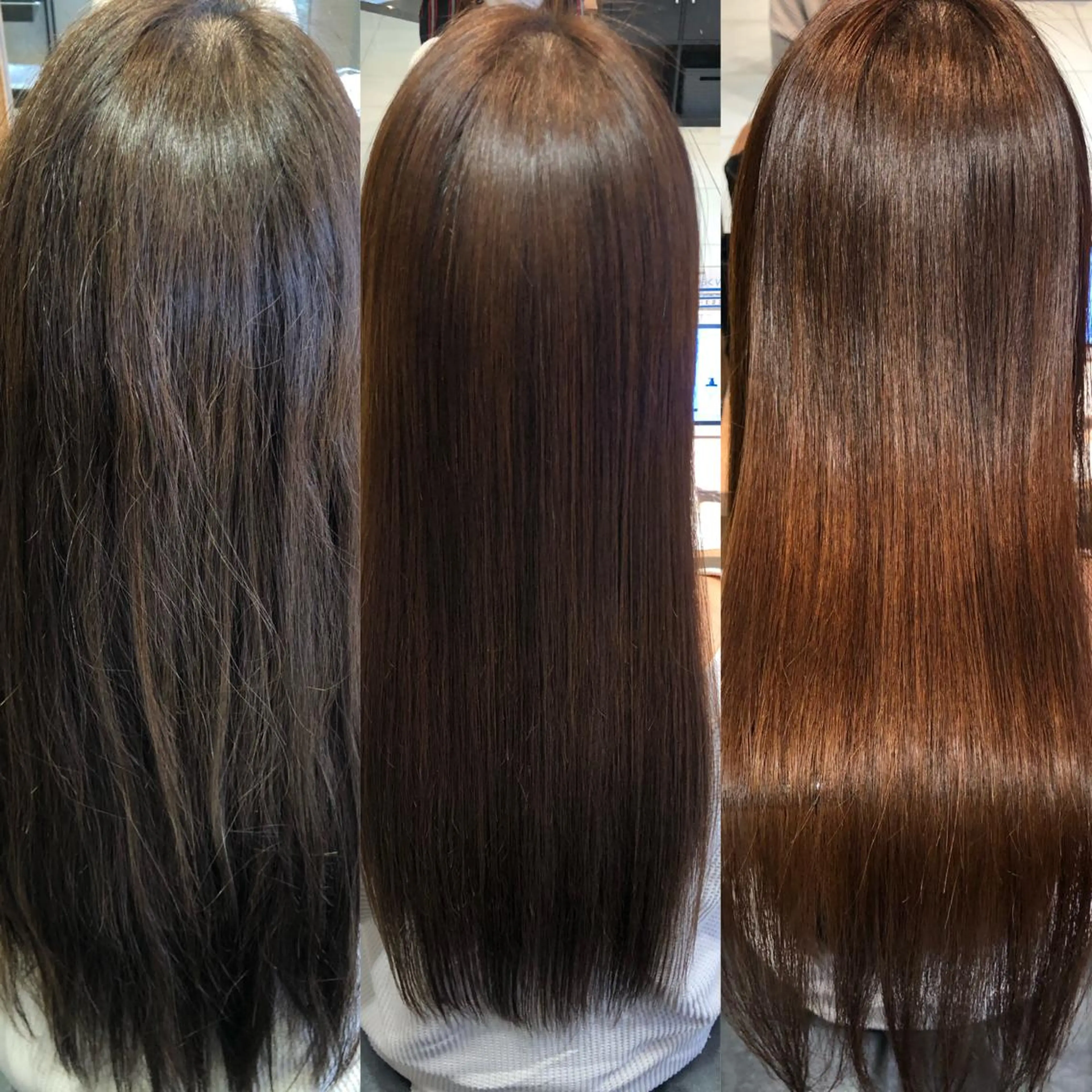 ロング パーマ くせ毛 縮毛矯正 ディレクター ノナカのヘアスタイル