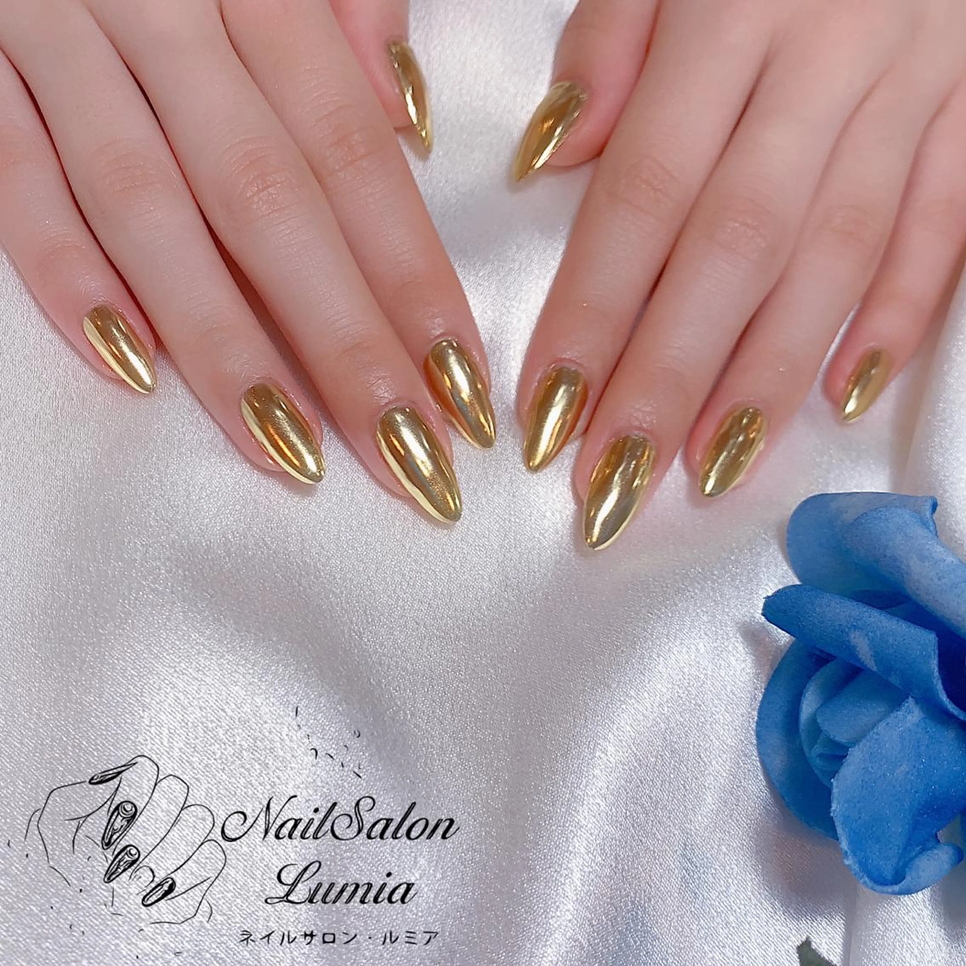 ネイル ハンドネイル ネイルサロン ルミア Lumia 店長のネイルデザイン