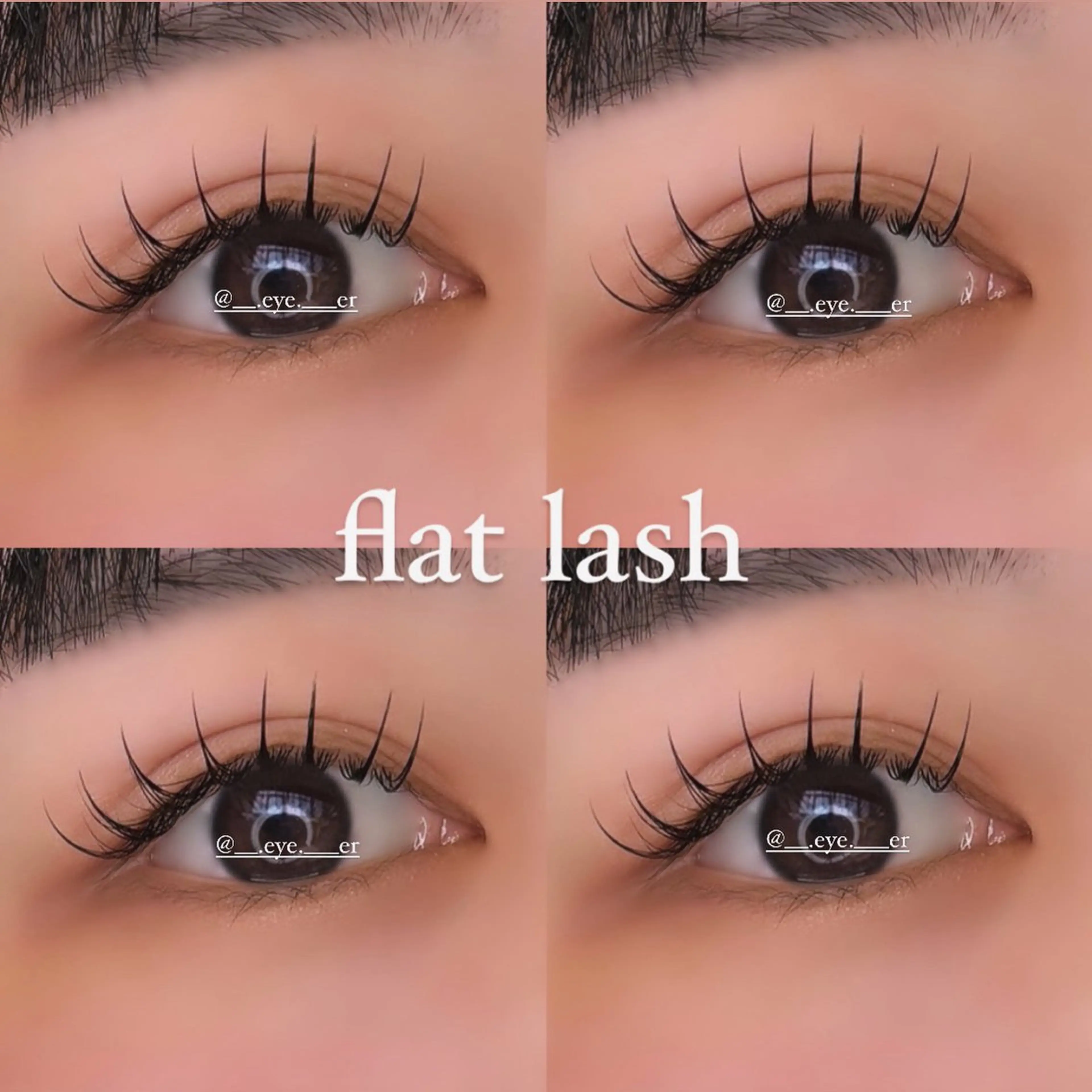 マツエク・マツパ LAUREL川崎店 ERIKO🐰束感♡のマツエク・マツパデザイン