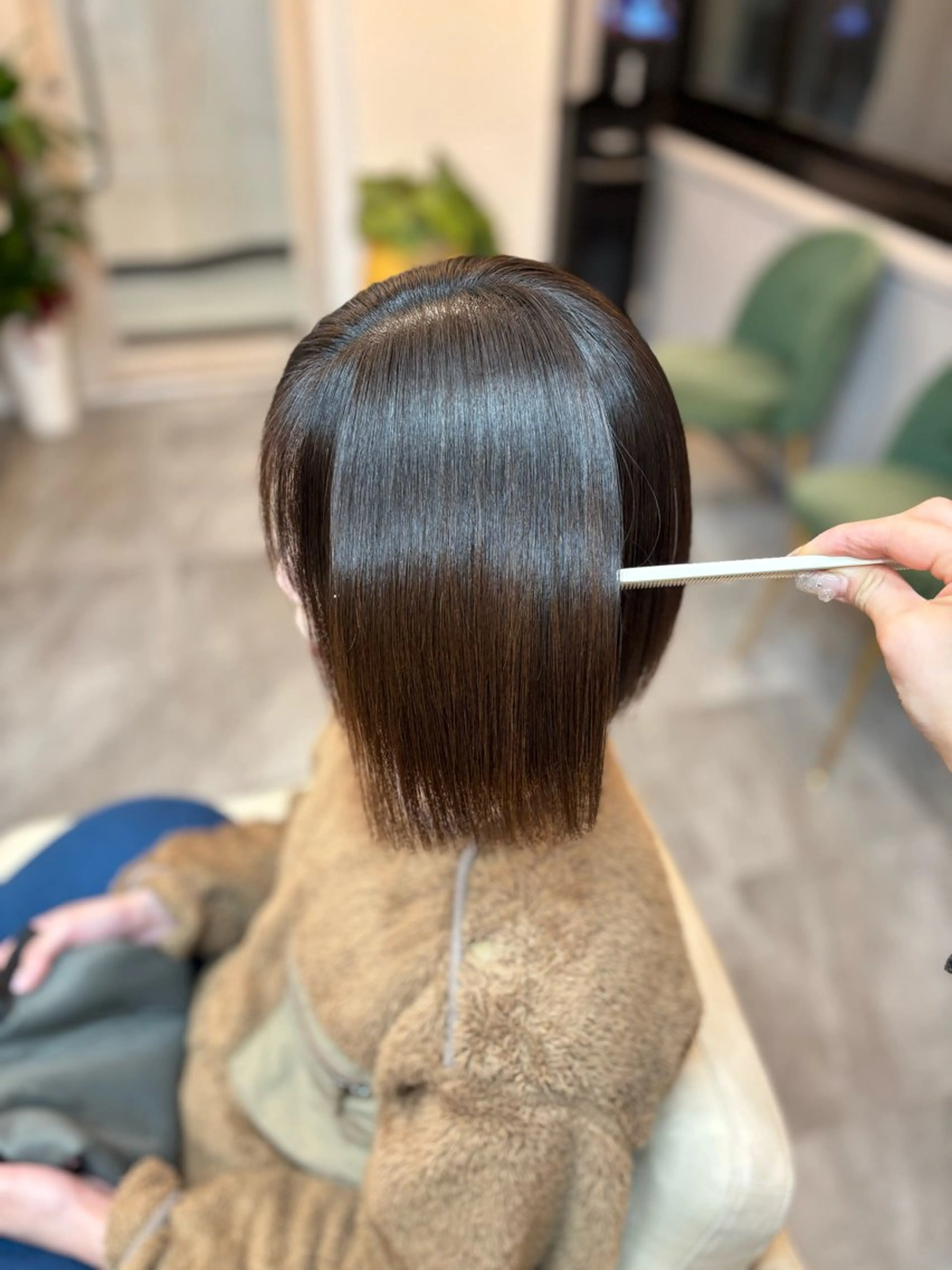 ショート 縮毛矯正 縮毛矯正 髪質改善🎀カノンのヘアスタイル