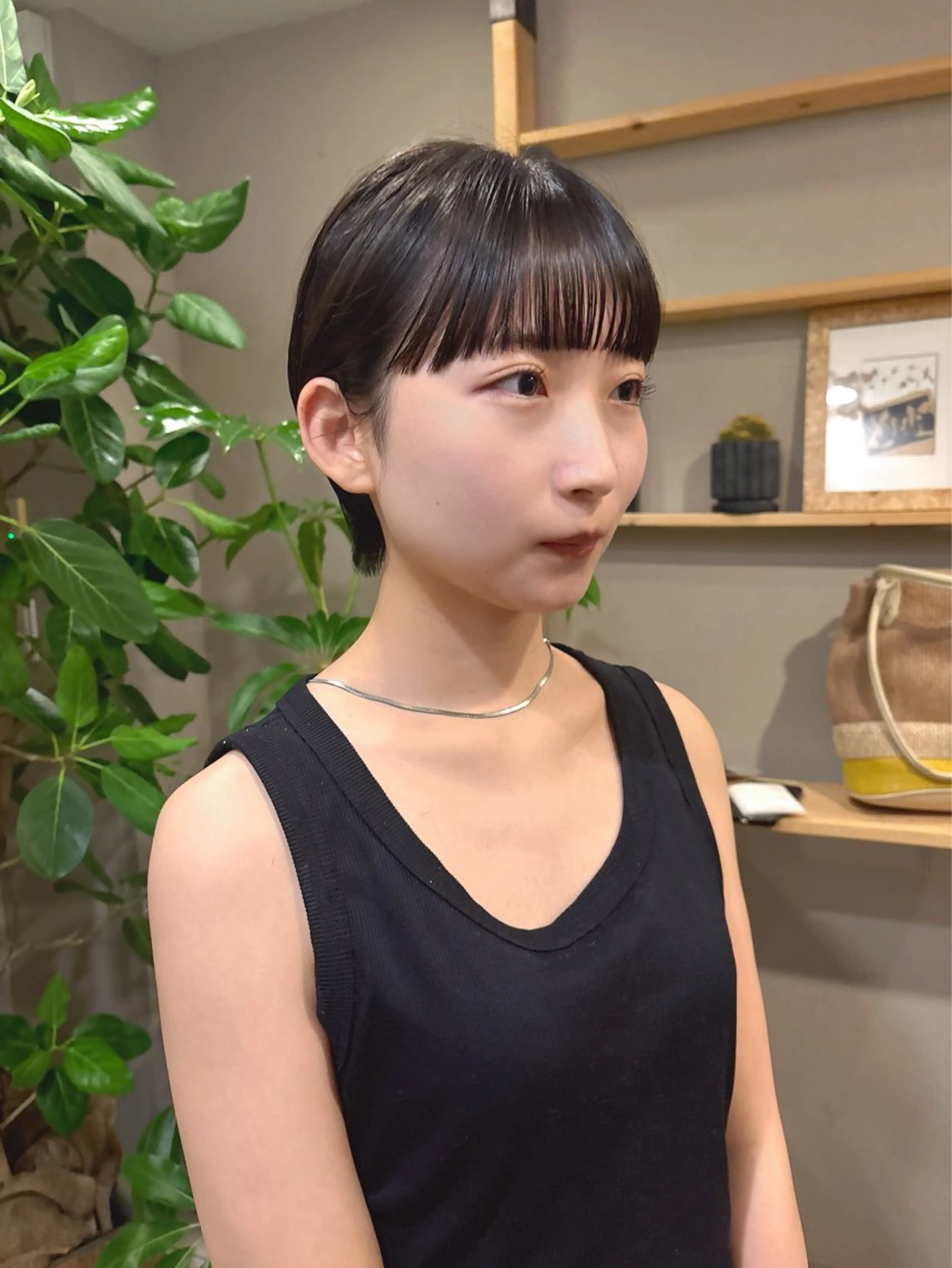 ショート 似合わせカット/ 艶カラー/いらみなのヘアスタイル