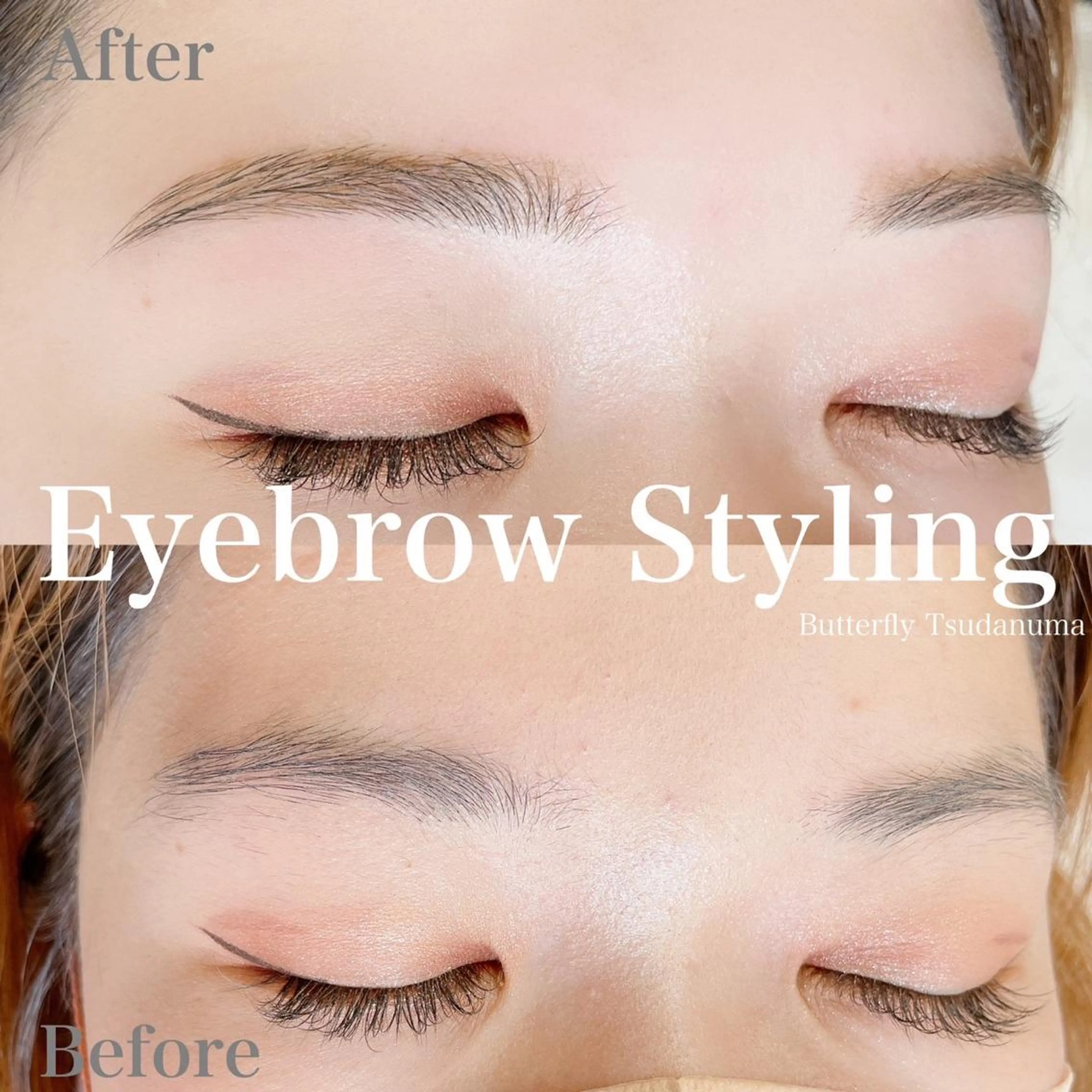 アイブロウ Butterfly Naganoのマツエク・マツパデザイン