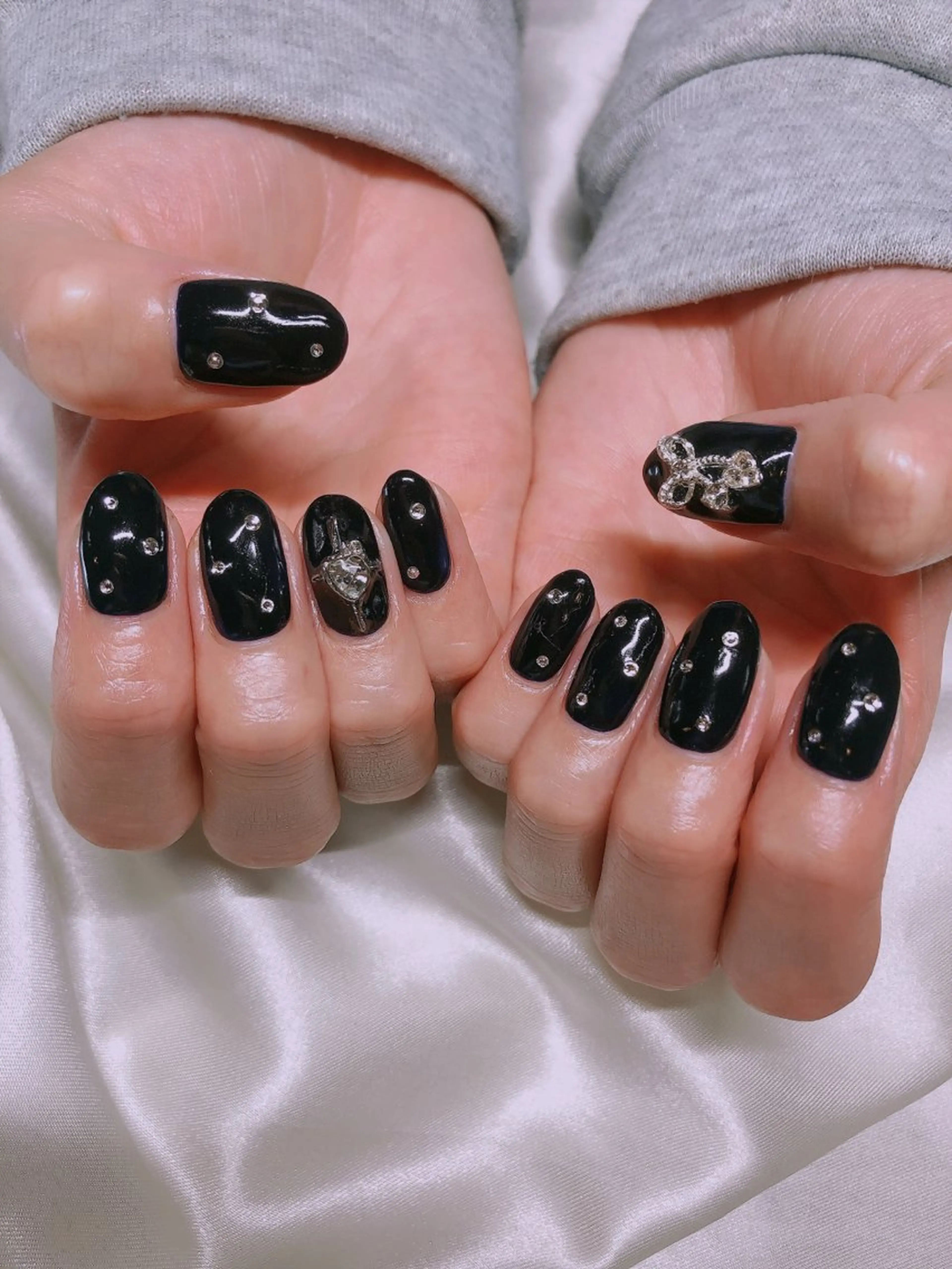 ネイル 持ち込み ハンドネイル mi chiのネイルデザイン