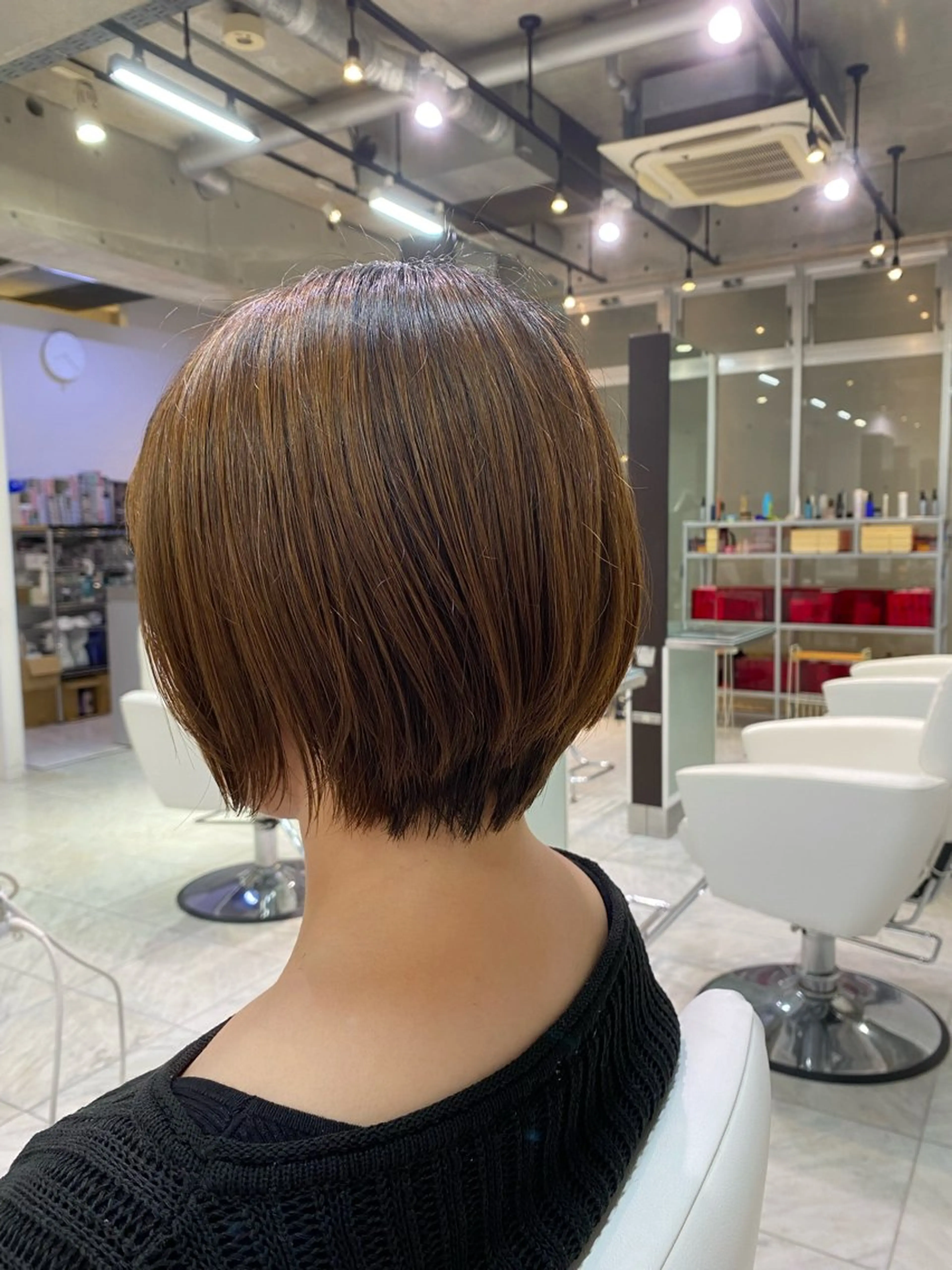 ショート RENJISHI  KICHIJOJI所属・🌈🧡ヤマダ ヒロナ🌈🧡のヘアスタイル