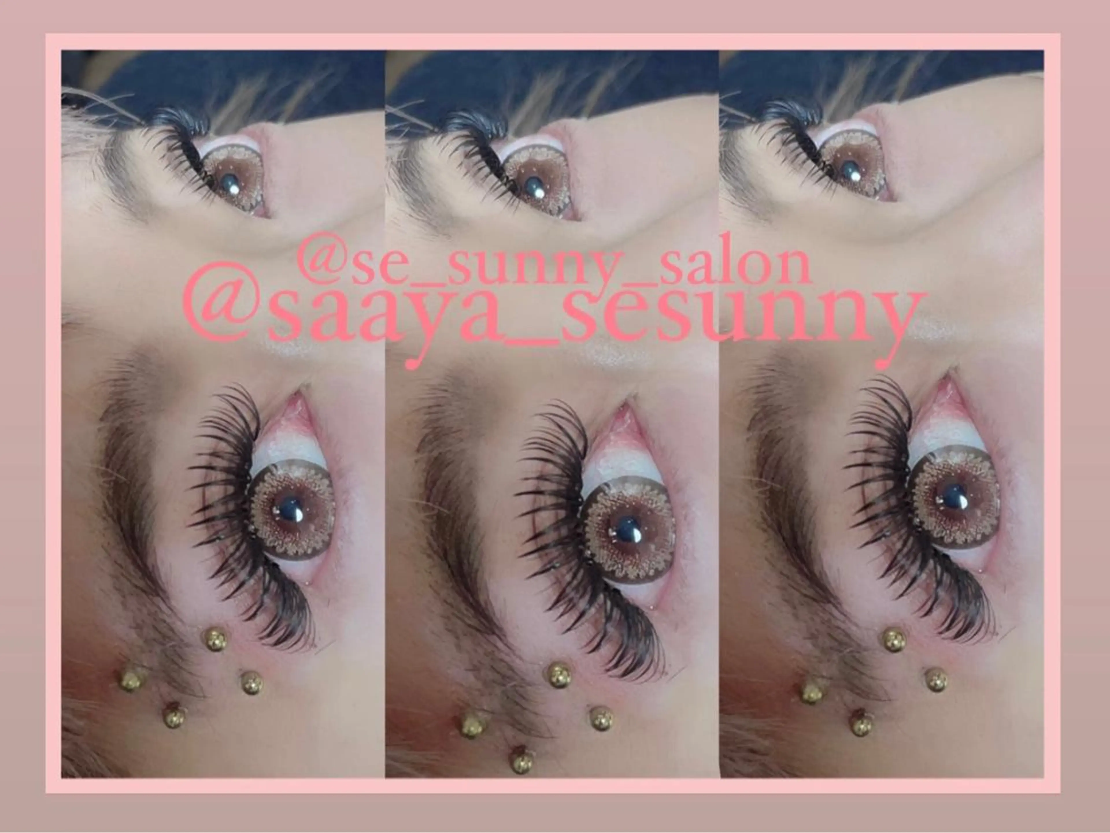 マツエク・マツパ バインドロック ボリュームラッシュ マツエク SESUNNY セサ二ー　SAYAのマツエク・マツパデザイン