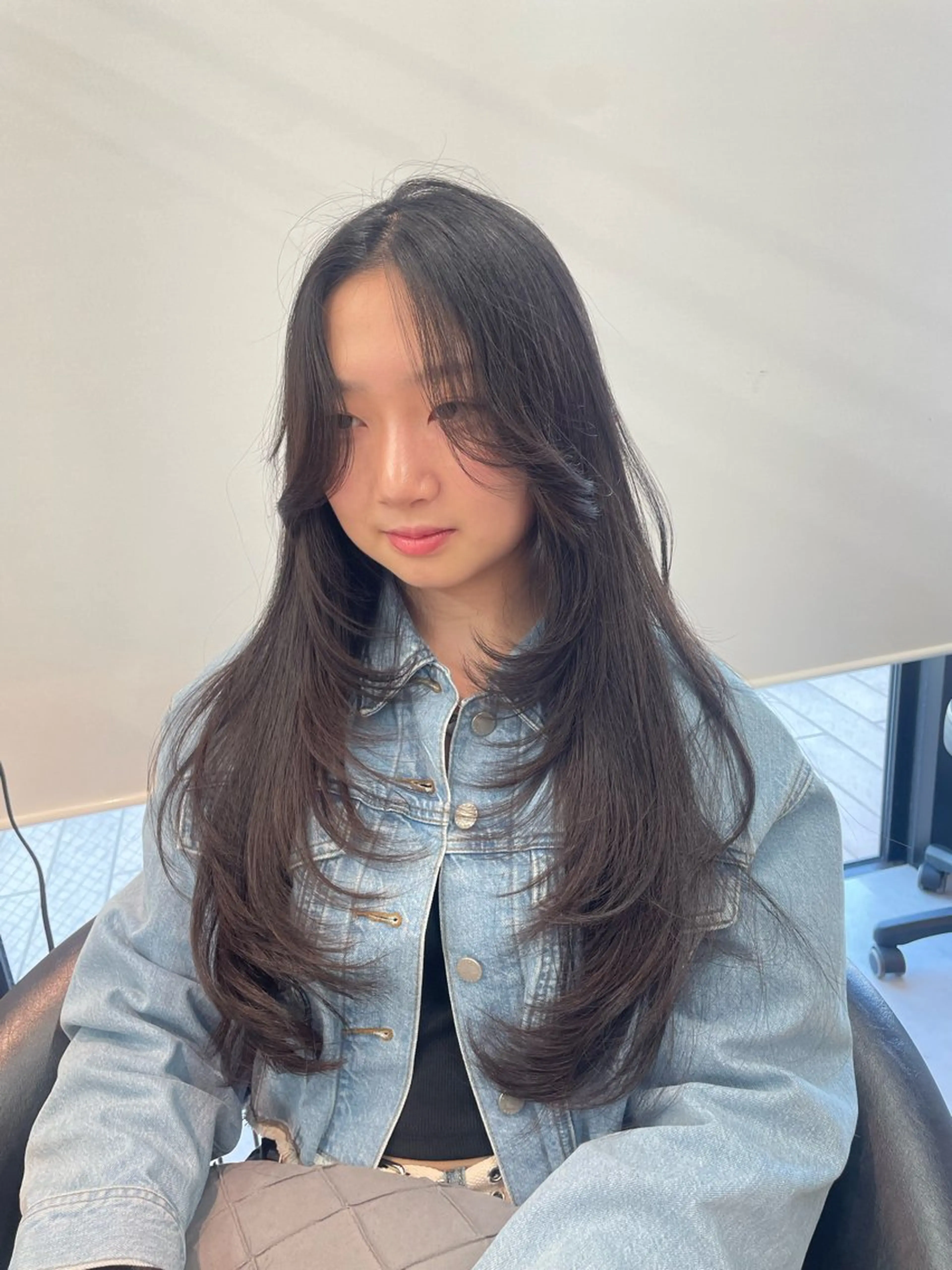 ロング カラー 韓国ヘア/レイヤー Londエレンのヘアスタイル