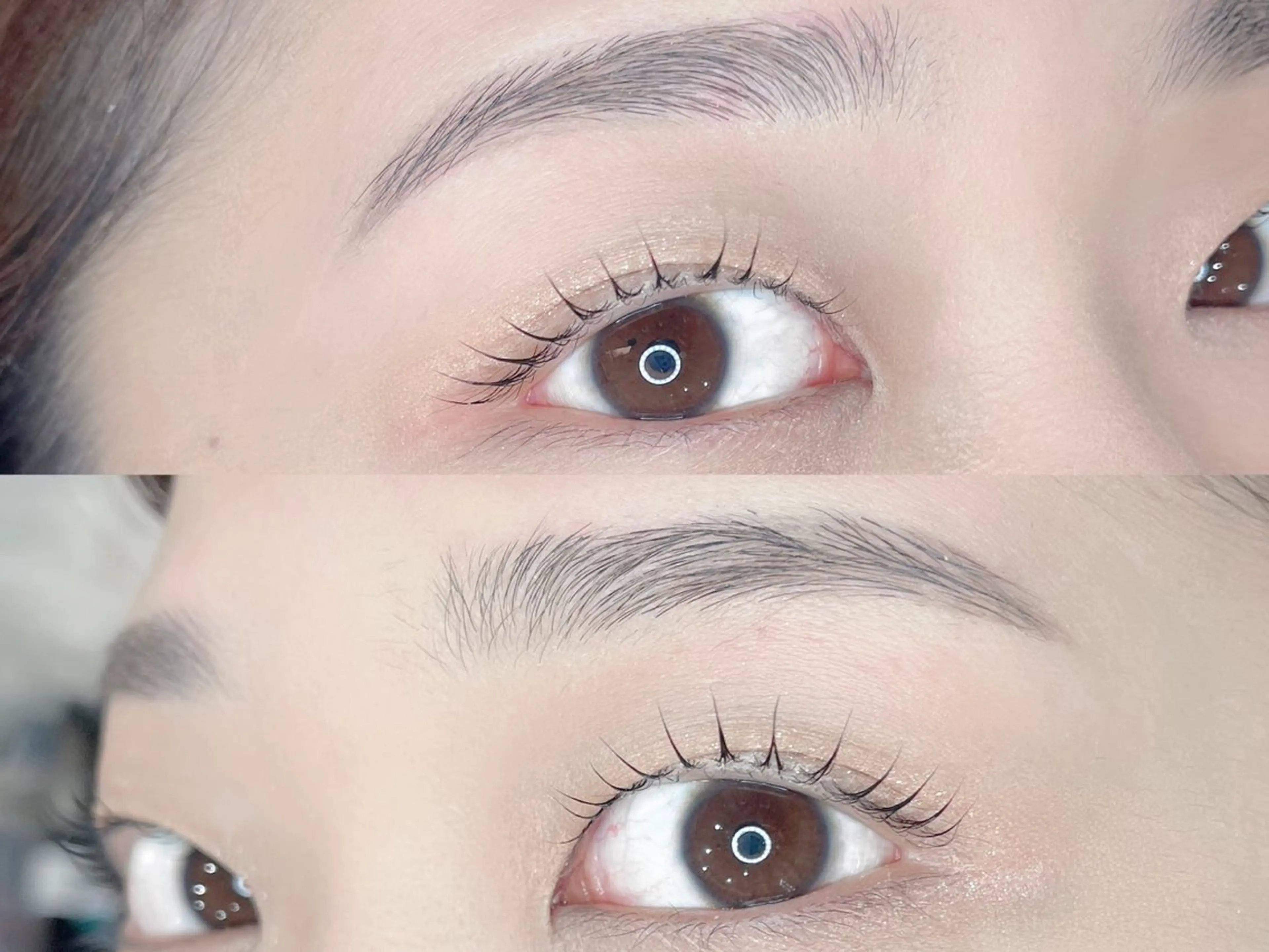 マツエク・マツパ ナチュラル 一重×まつ毛パーマ BeryL EyeBrow&Eyelash所属・RUKA ☁️のマツエク・マツパデザイン