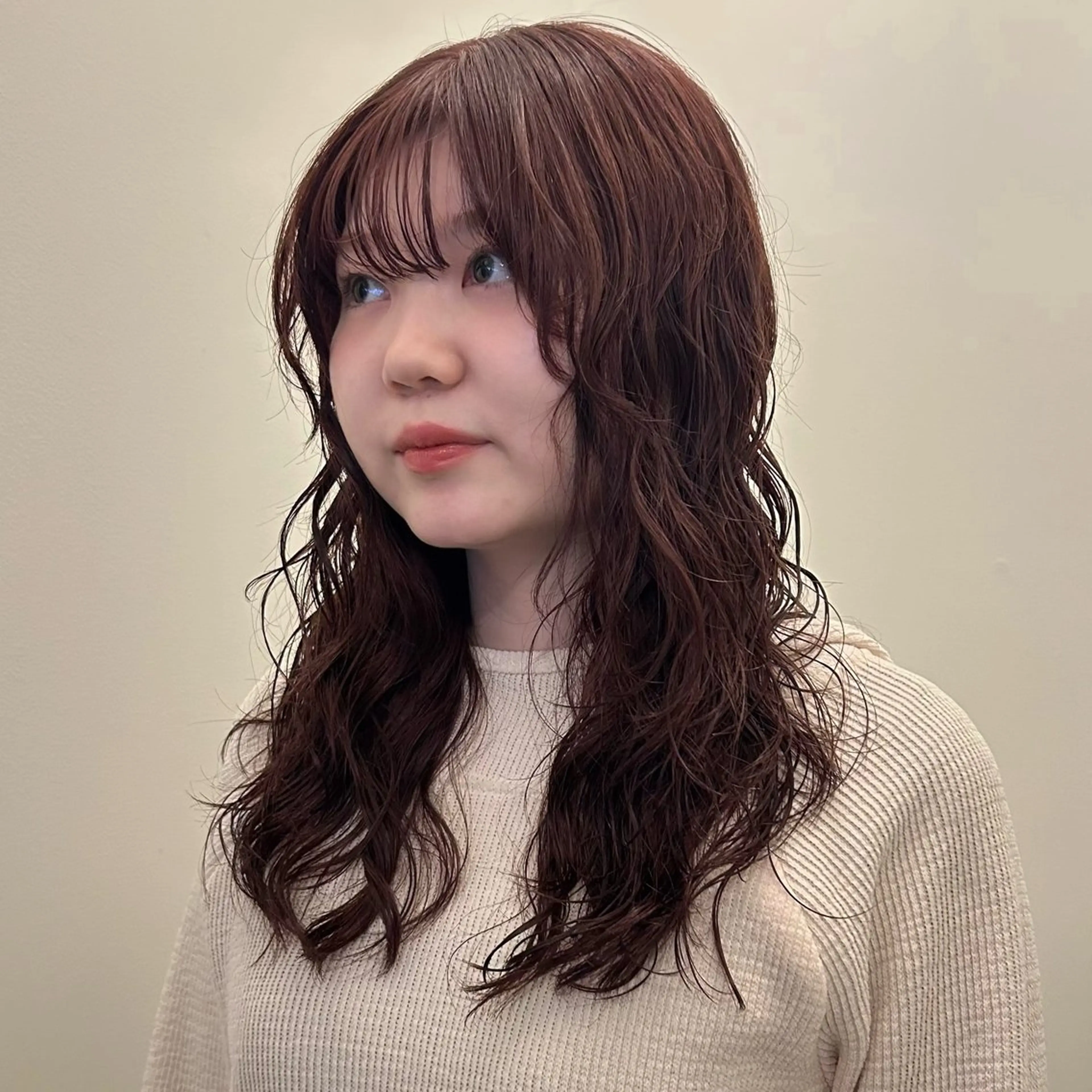 ロング カラー ヘアカラー MUKU 市川 莉花のヘアスタイル