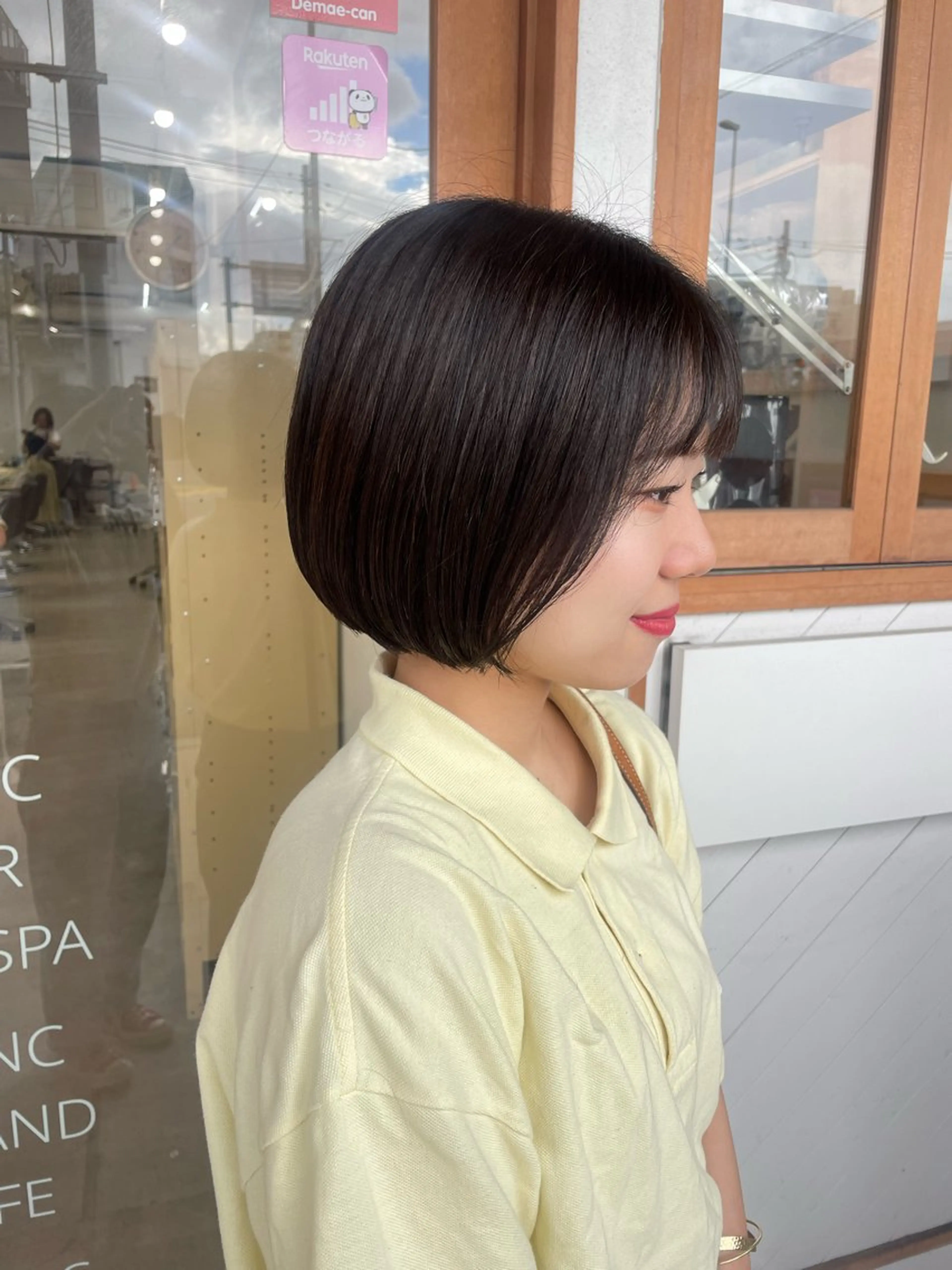 ショート ボブ SUNC🍀大熊 花奈絵🍀のヘアスタイル