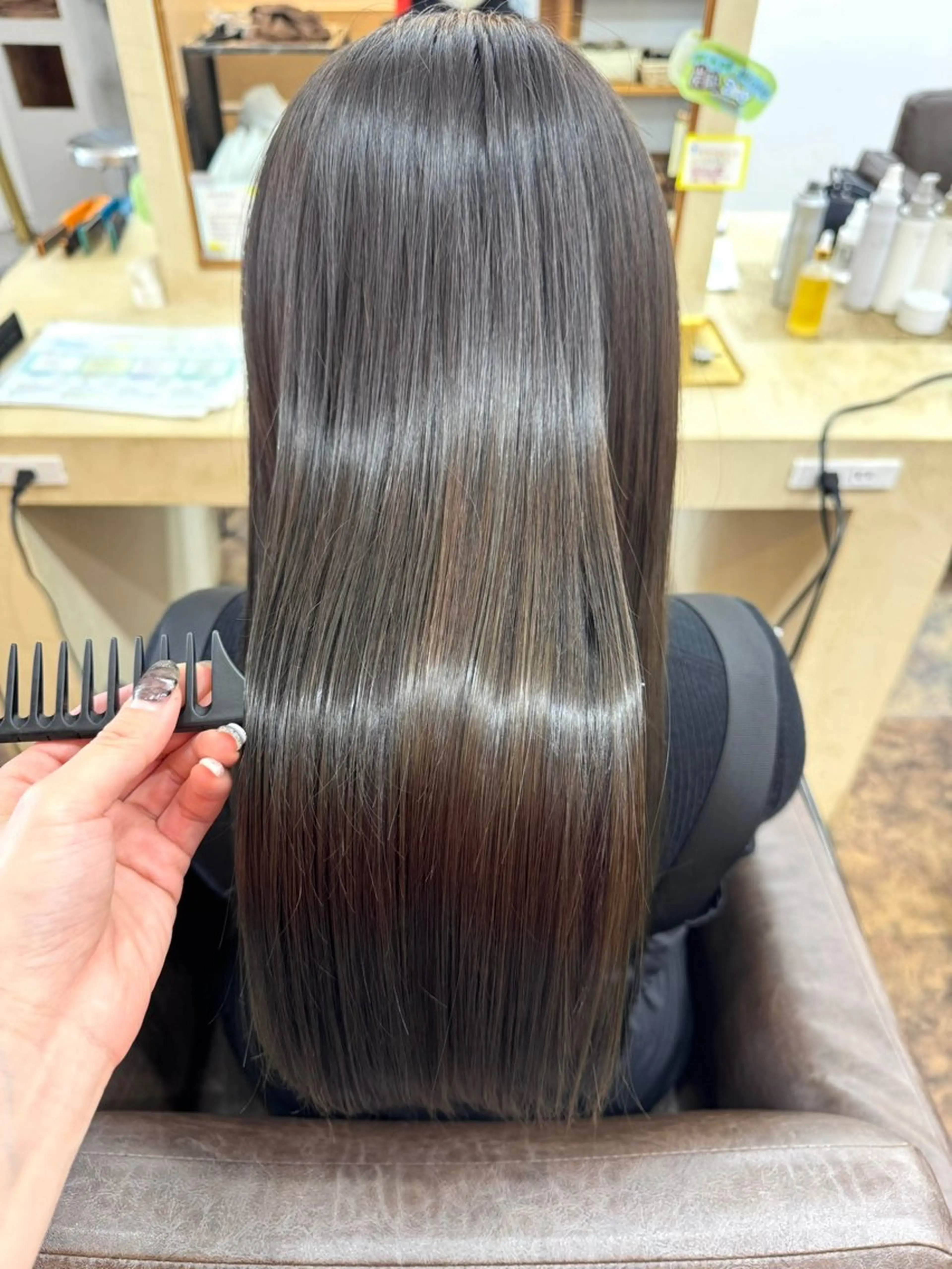 ロング カット トリートメント YURAGI ☁️ y u iのヘアスタイル