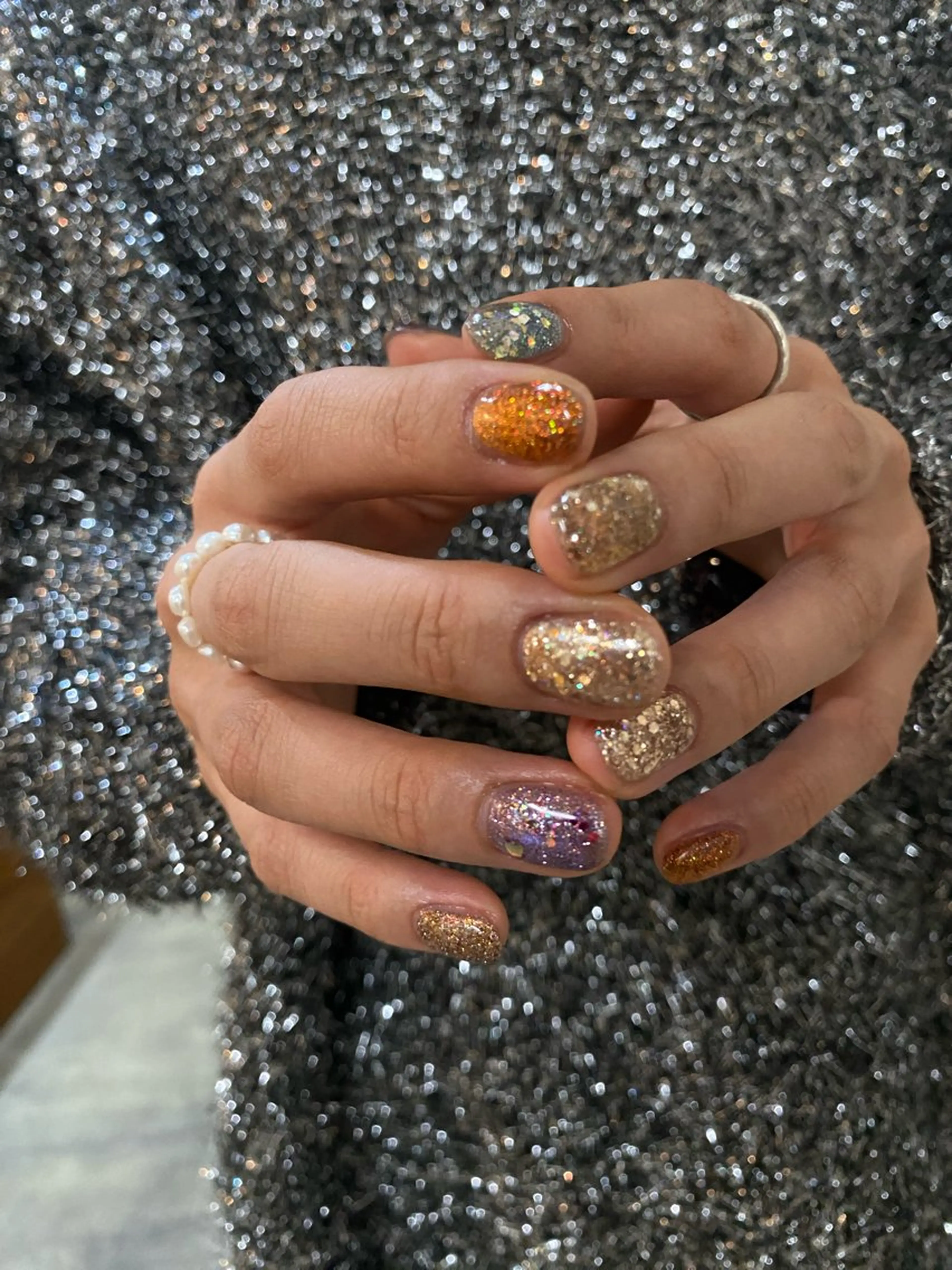 ネイル キラキラネイル nable.所属・栗林 実莉のネイルデザイン