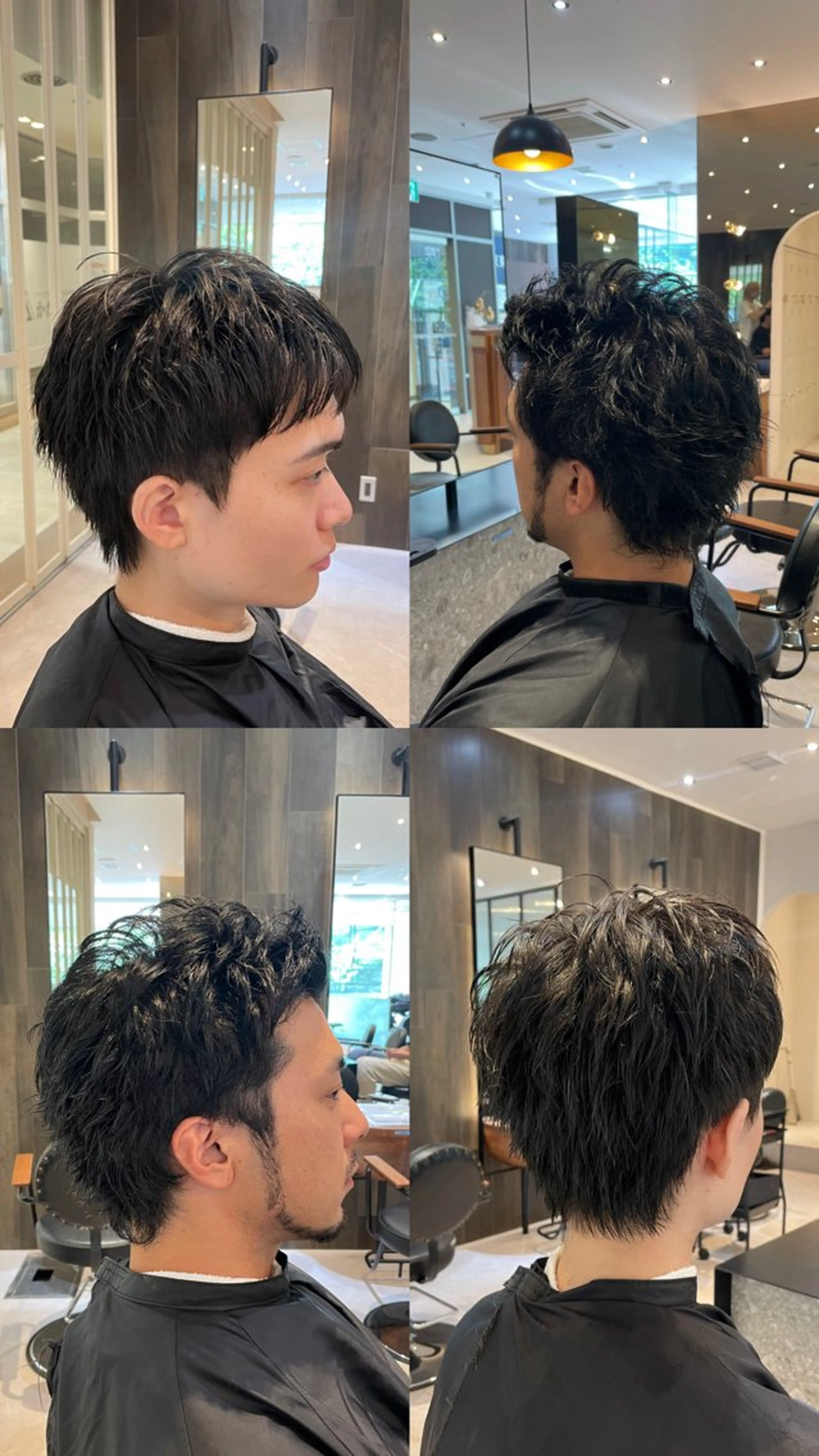 メンズ スパイキーショート 透明感カラー🫧/ 髪質お悩み改善/みゆのヘアスタイル