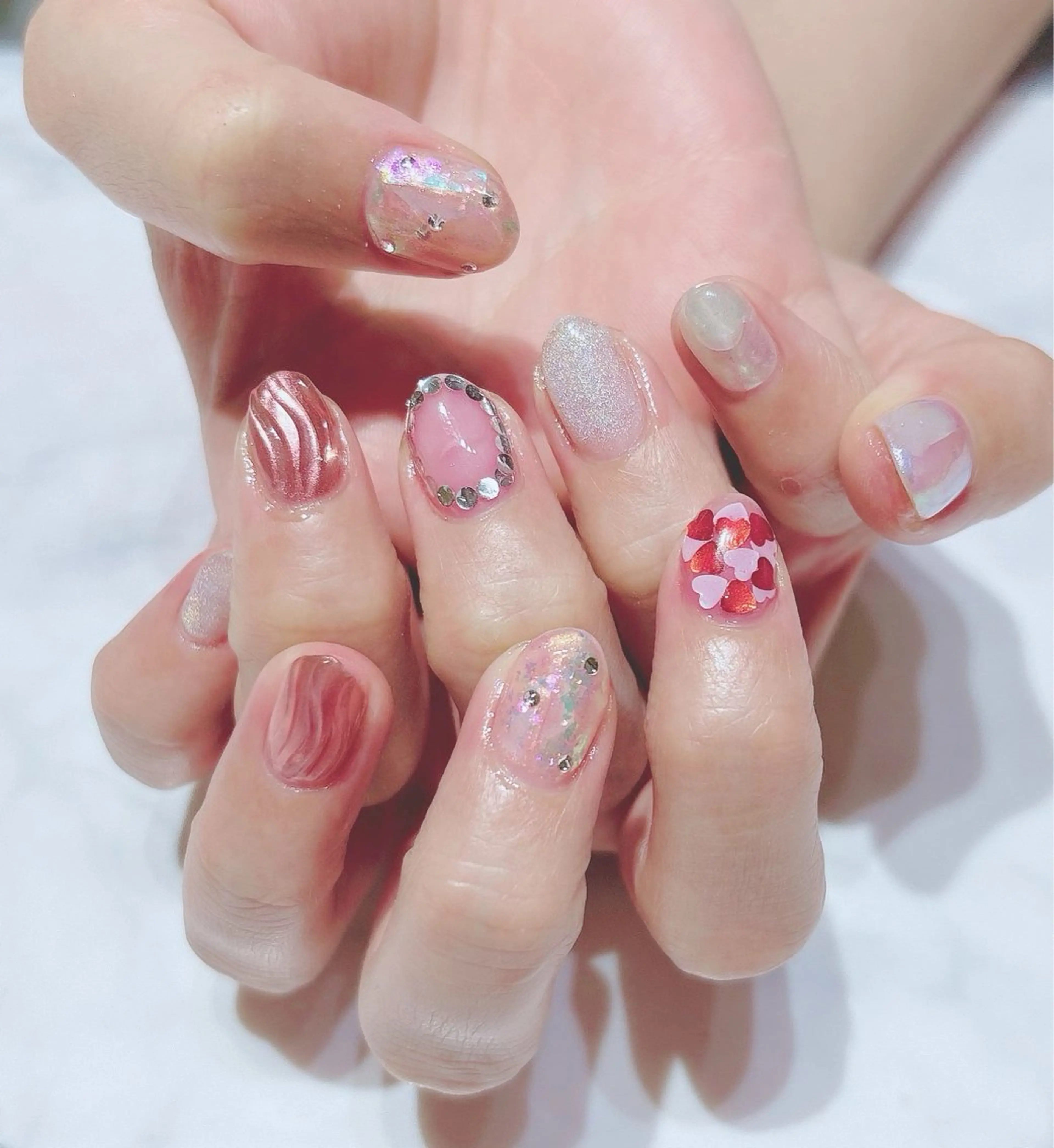 ネイル 持ち込み ネイルサロン Belleのネイルデザイン