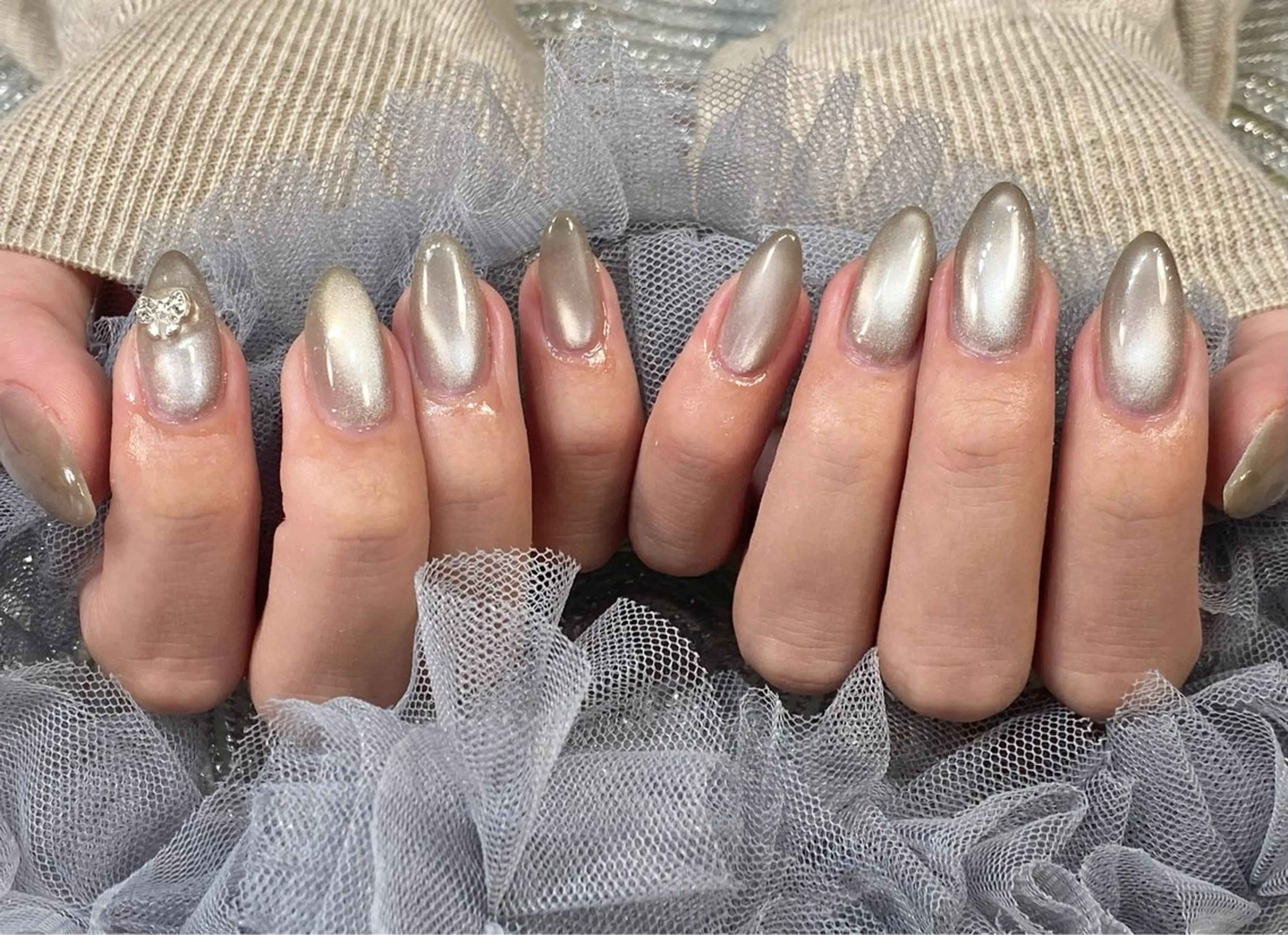 ネイル ハンドネイル Nail Salon Three所属・Three いわなべのネイルデザイン