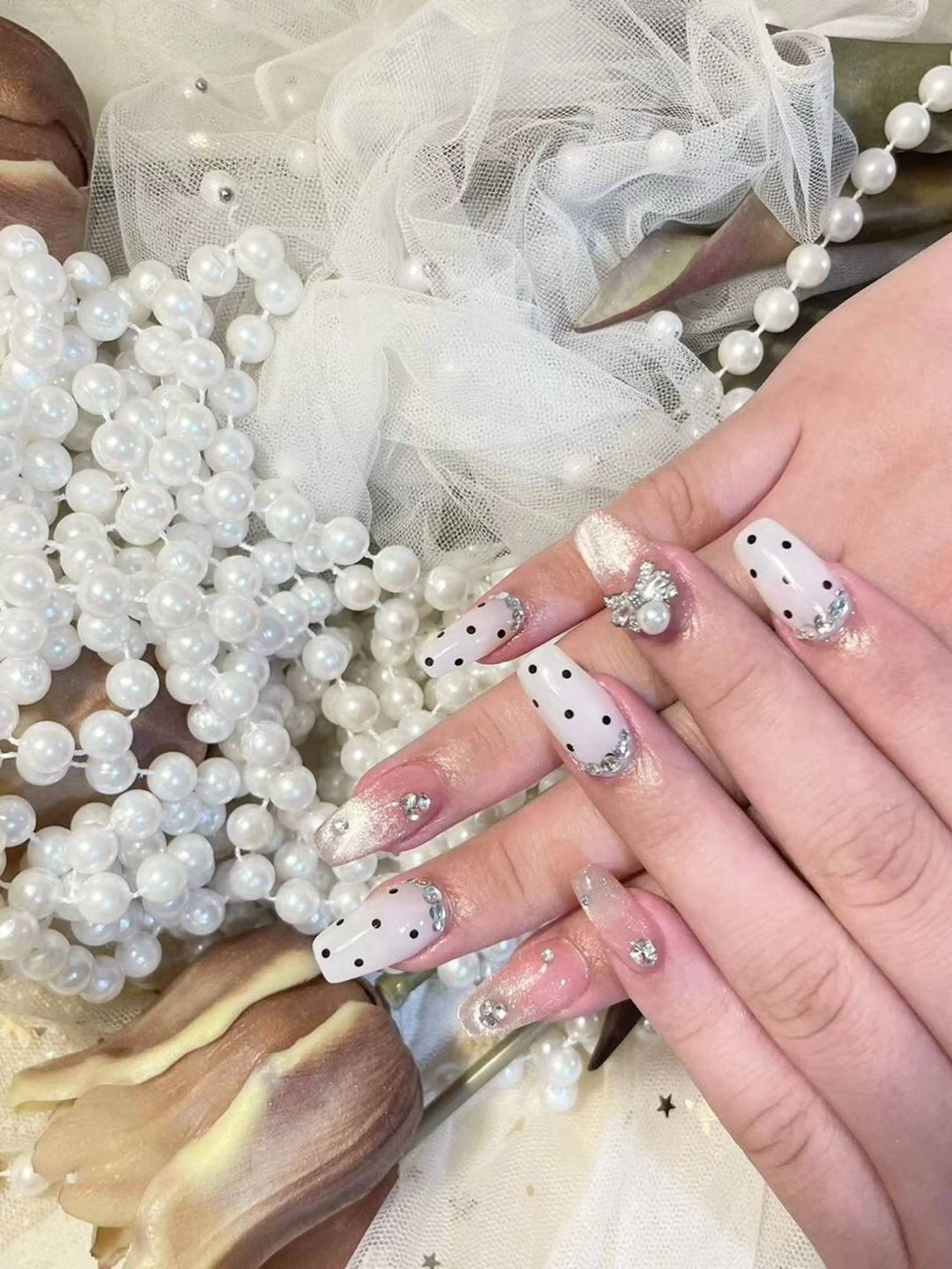 ネイル ドット マグネットネイル Babarla　Nail　Salon所属・babarla Nailのネイルデザイン