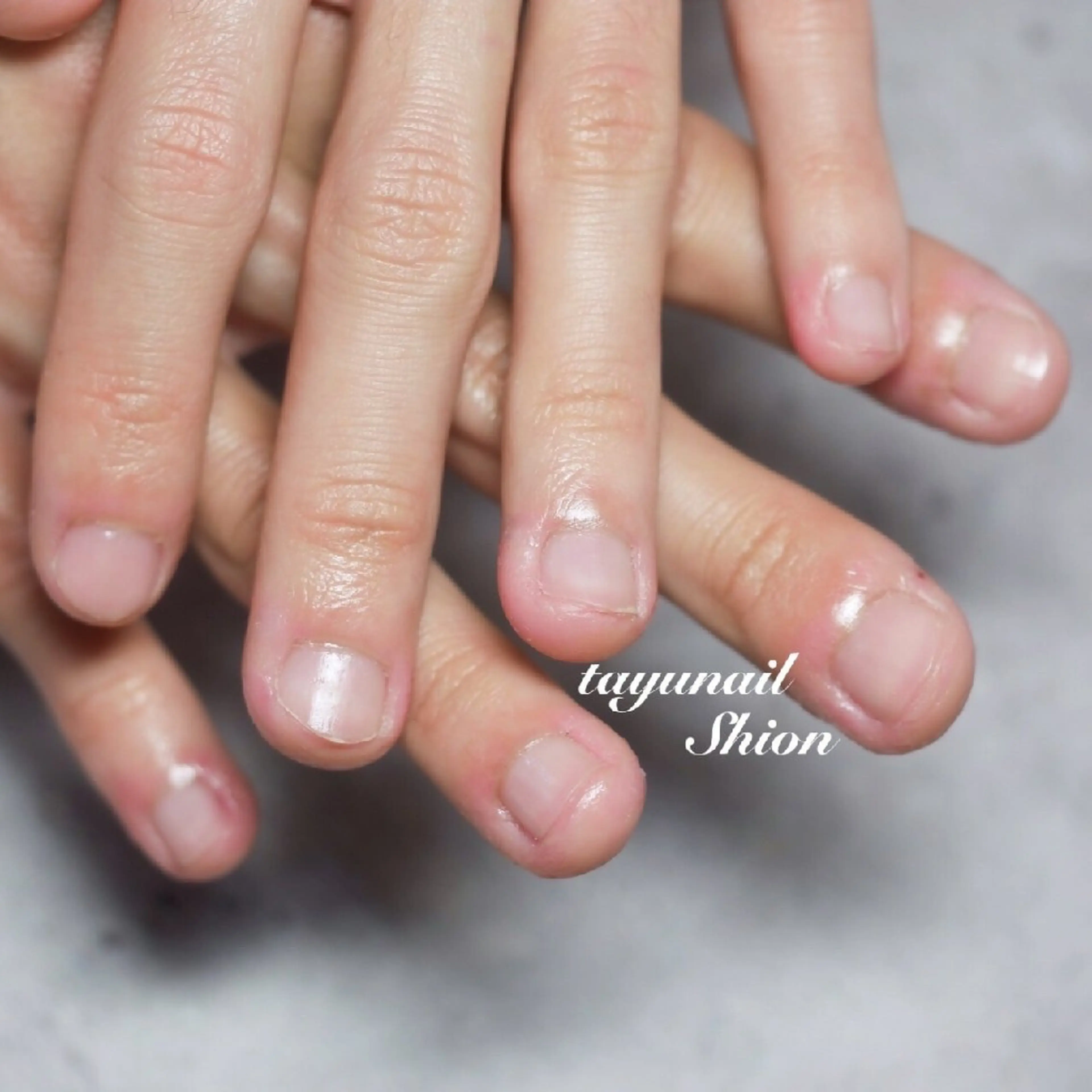 ネイル ジェルネイル パラジェル 春ネイル ネイルサロン・ネイルスクール　たゆnail所属・ネイルサロン 【たゆnail】のネイルデザイン
