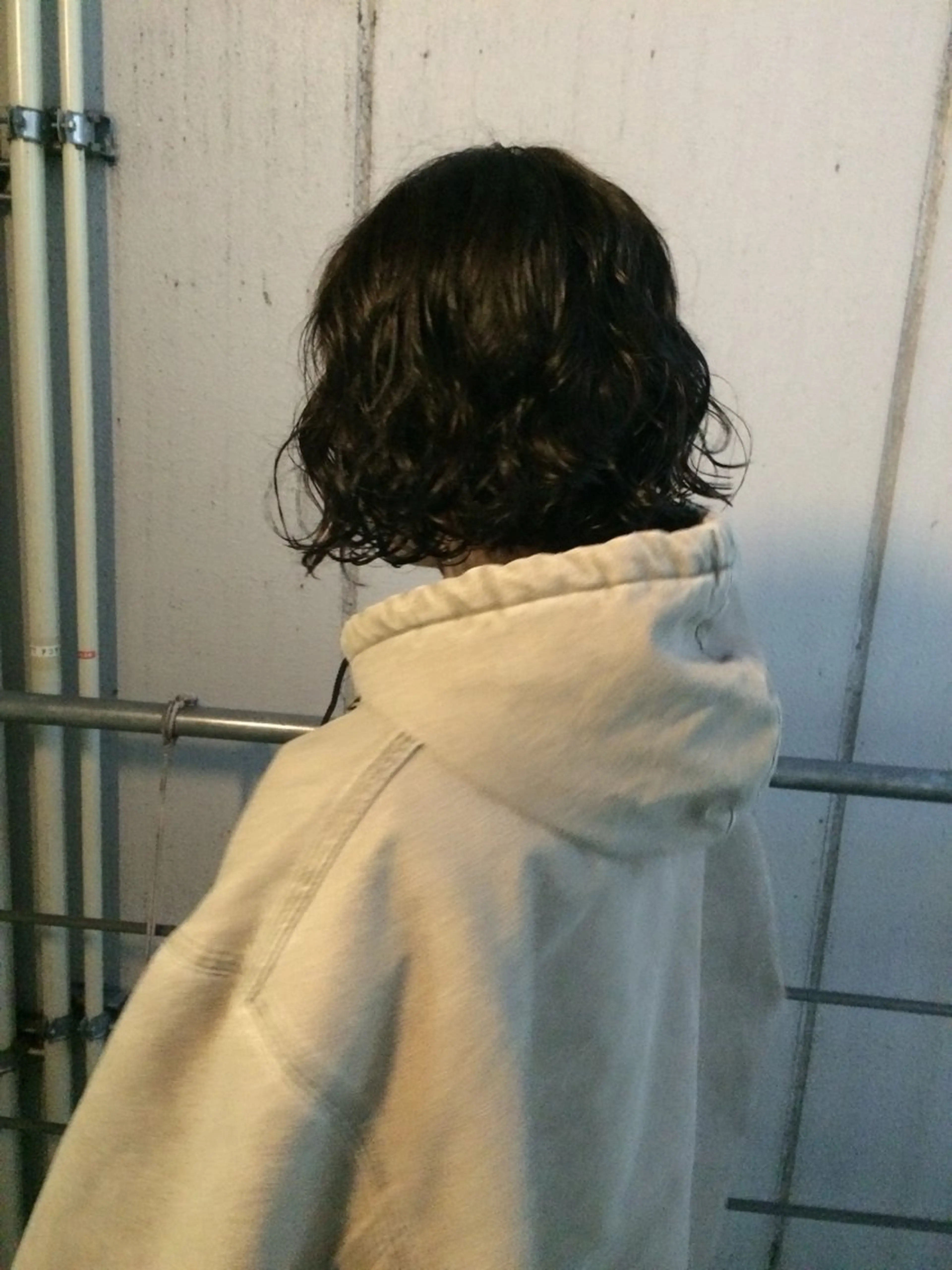 ミディアム パーマ ミディアムパーマ カット パーマ 杏華 パーマ\ショートのヘアスタイル