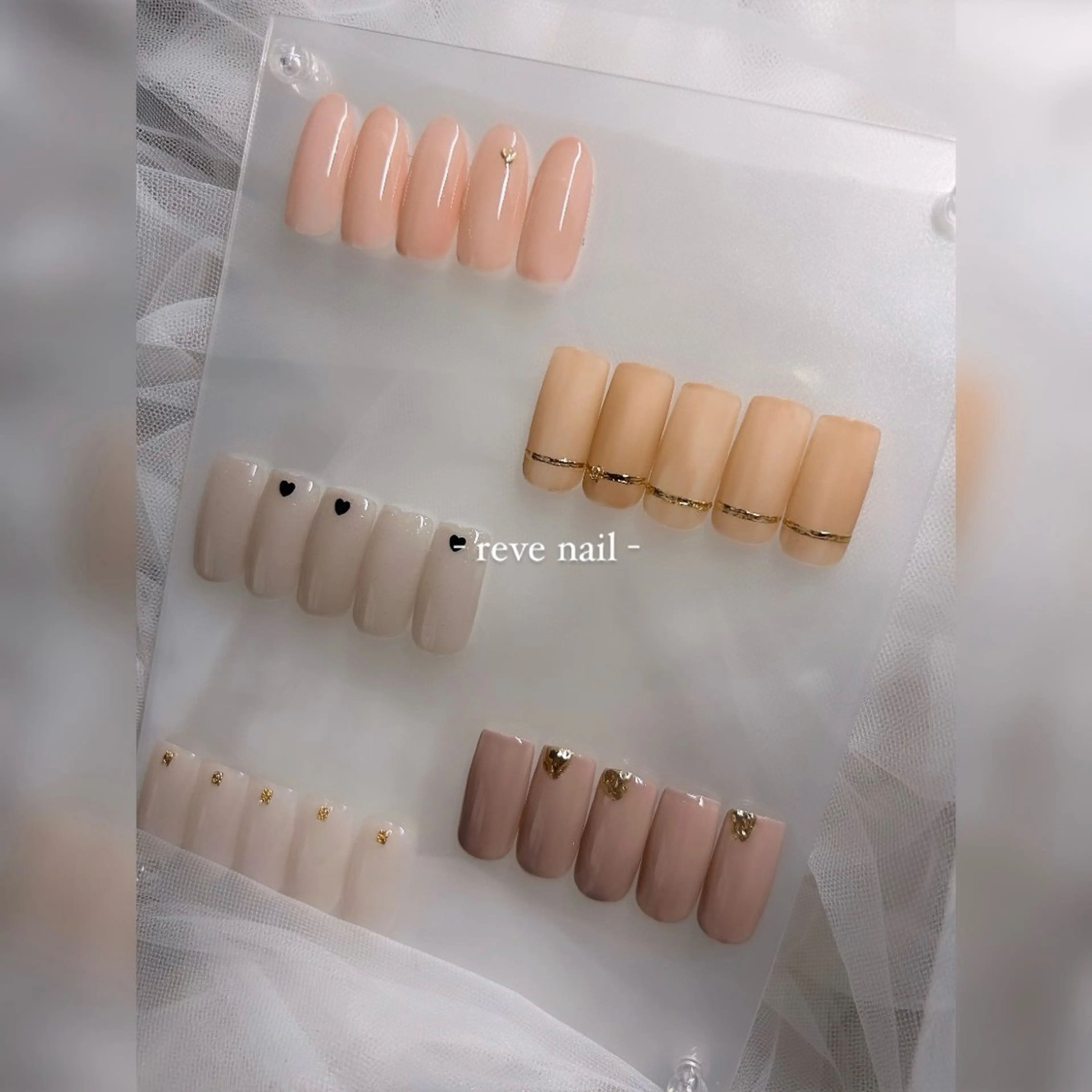 ネイル ハンドネイル 門真市 三ツ島 reve nailのネイルデザイン