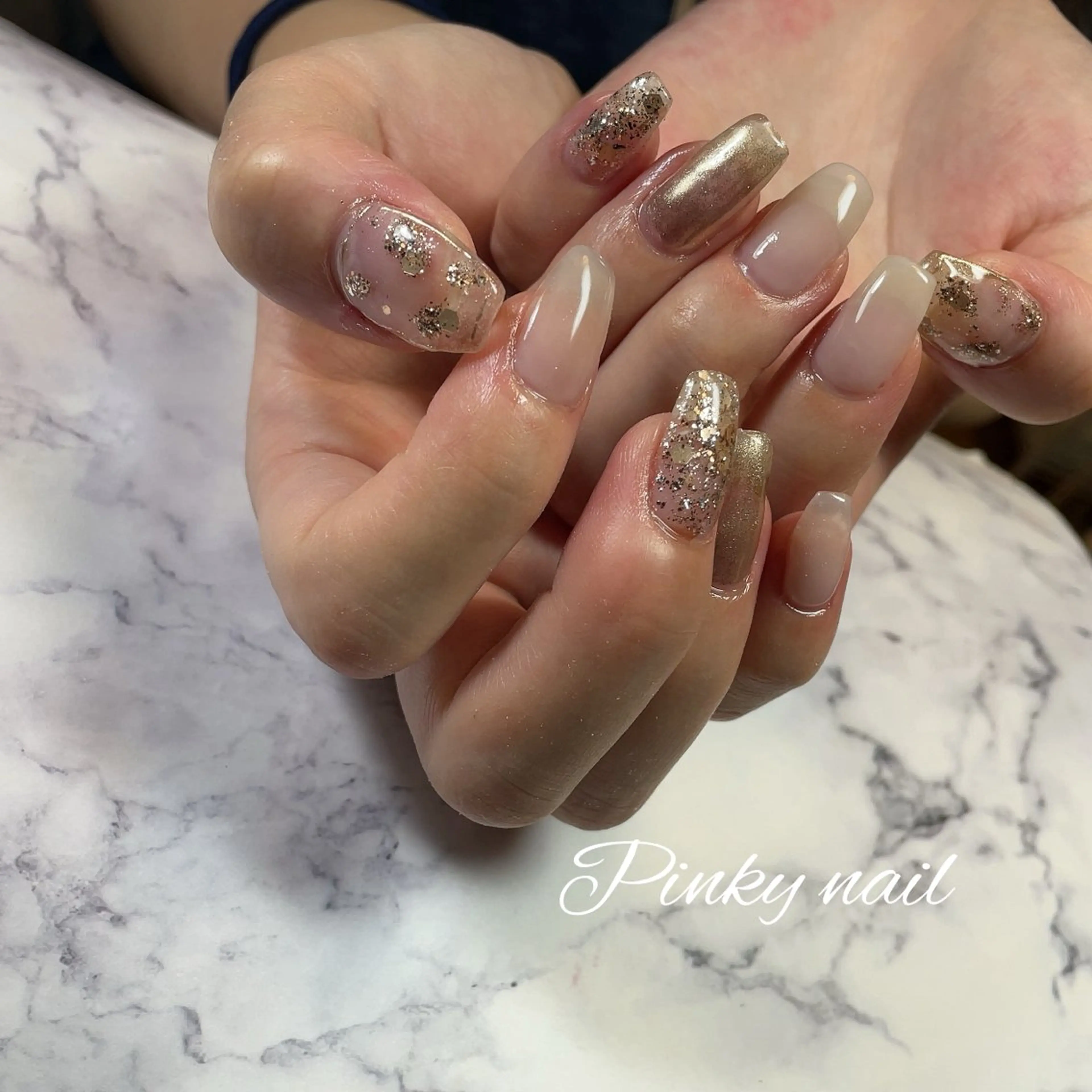 ネイル ニュアンスネイル 高野 祐紀のネイルデザイン