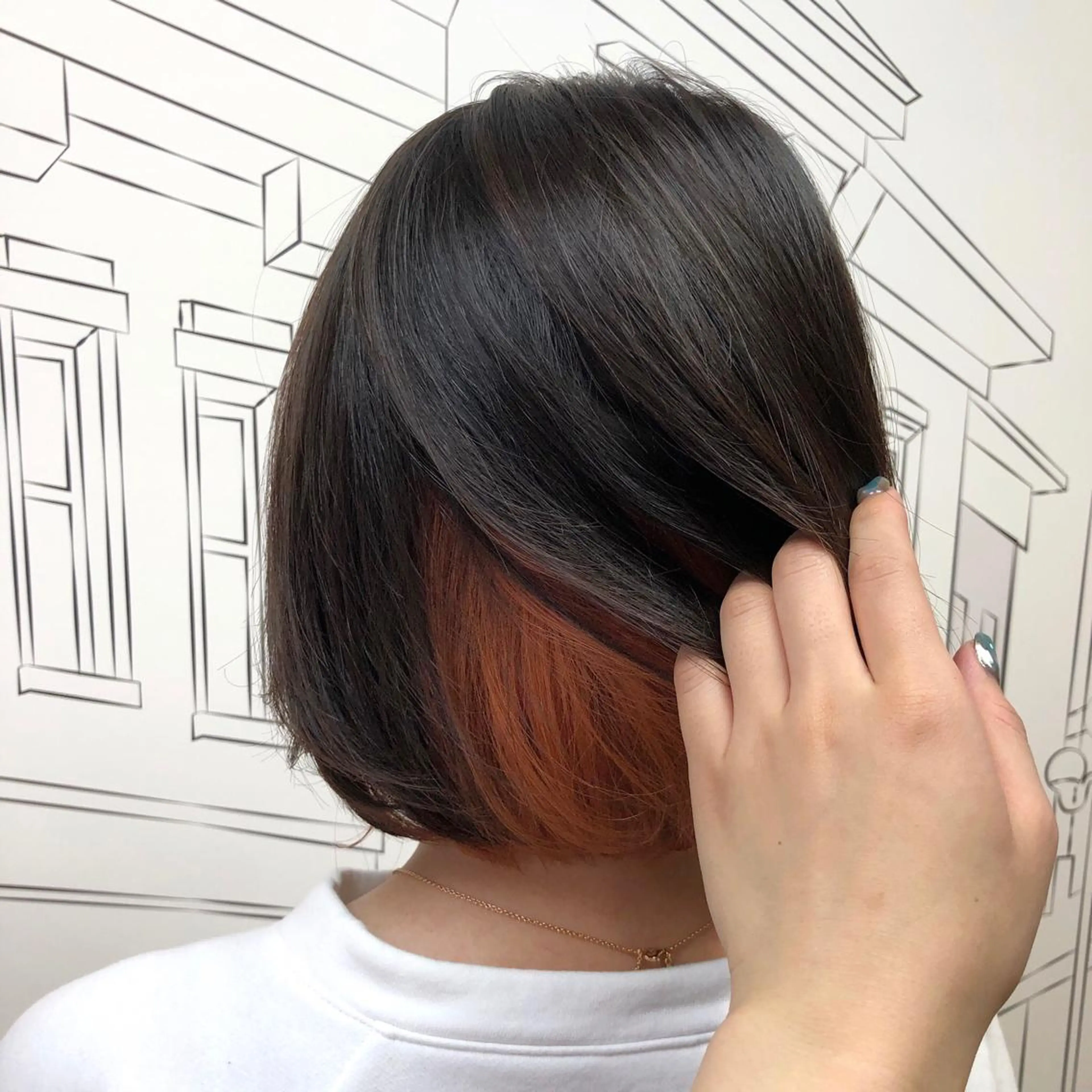 ショート カラー レイヤー,ボブ / 彩未のヘアスタイル