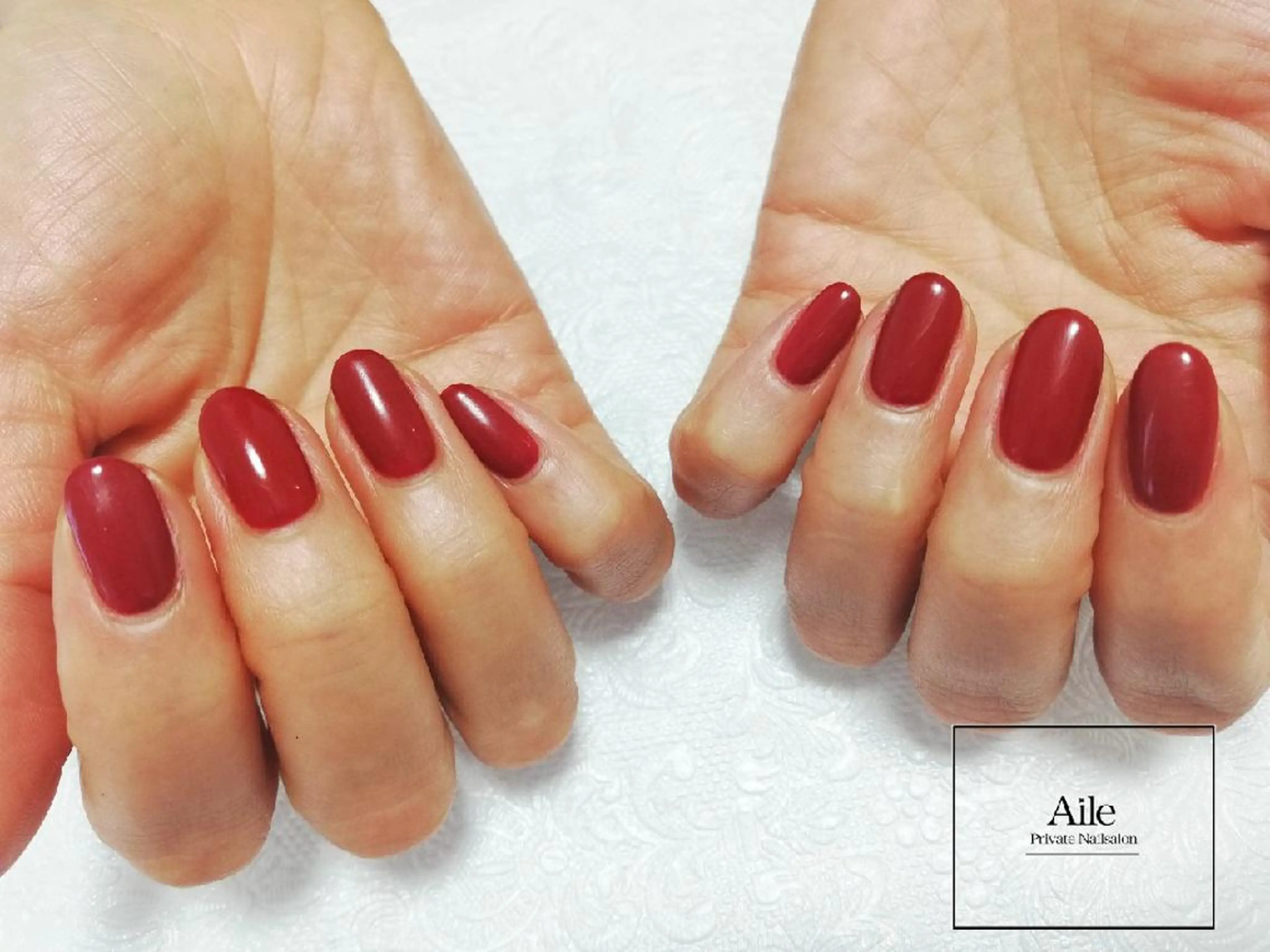 ネイル ワンカラーネイル なが さきのネイルデザイン