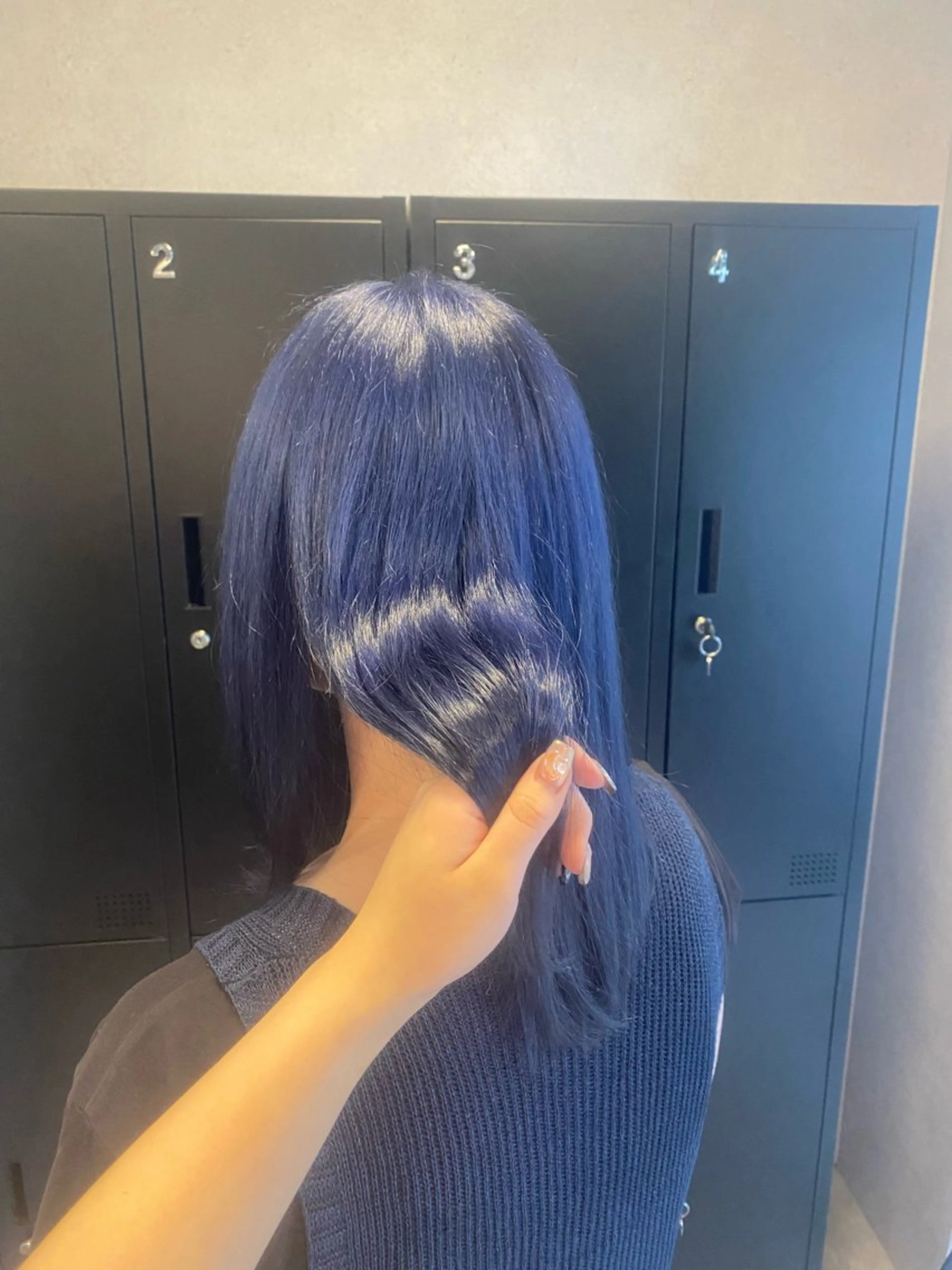 ミディアム カラー カット ヘアカラー トリートメント 髪質改善＆トリートメント over hair所沢店所属・韓国風/レイヤー/ 𝑵𝒂𝒏𝒂🩶のヘアスタイル