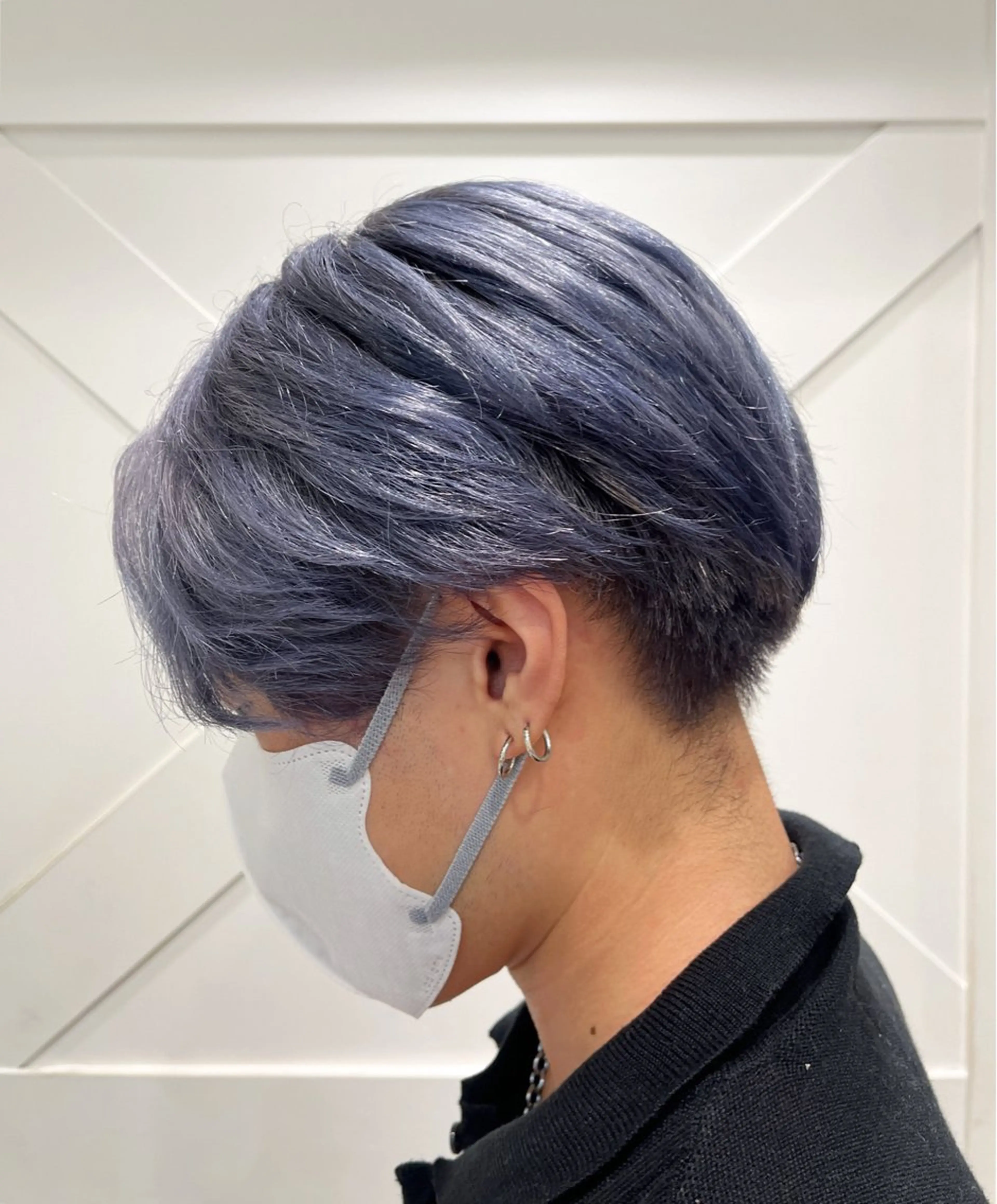 ショート カラー ヘアカラー 韓国レイヤー 暖色カラー/さくらのヘアスタイル