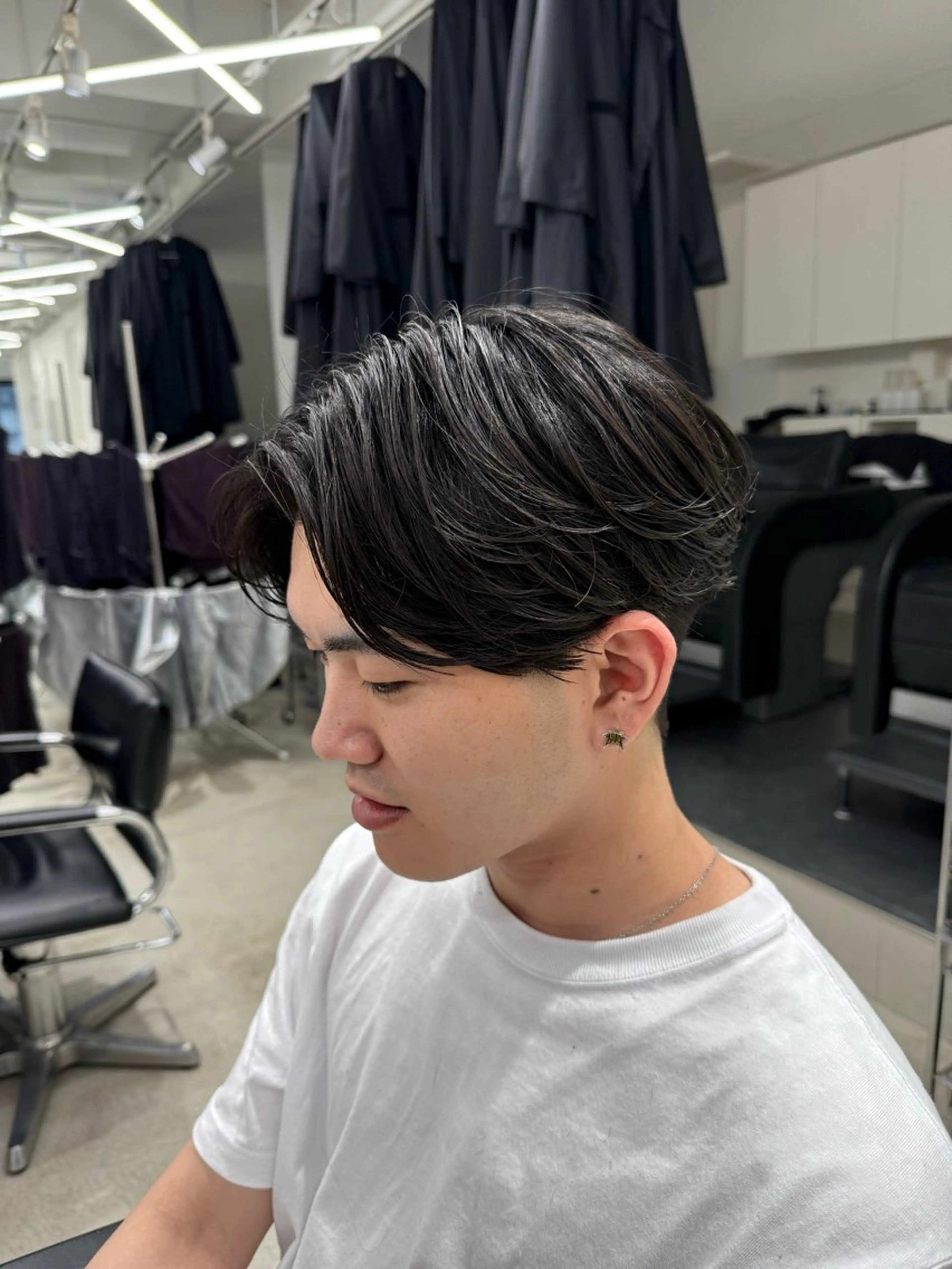 パーマ メンズ 深谷 侑亮のヘアスタイル