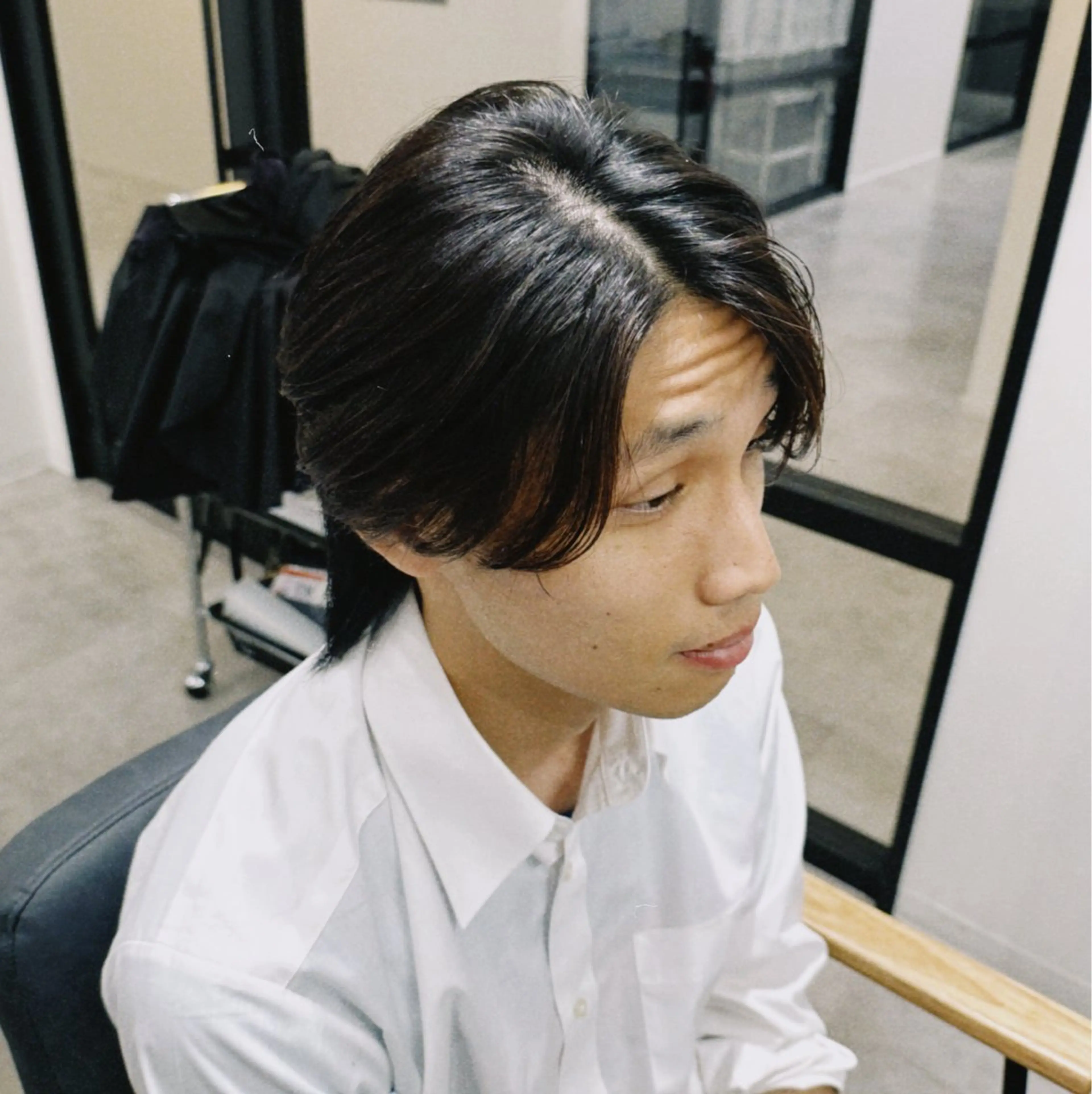 パーマ メンズ カット 縮毛矯正 ヘッドスパ 新宿/パーマ🦋 メンズボブ/めいのヘアスタイル