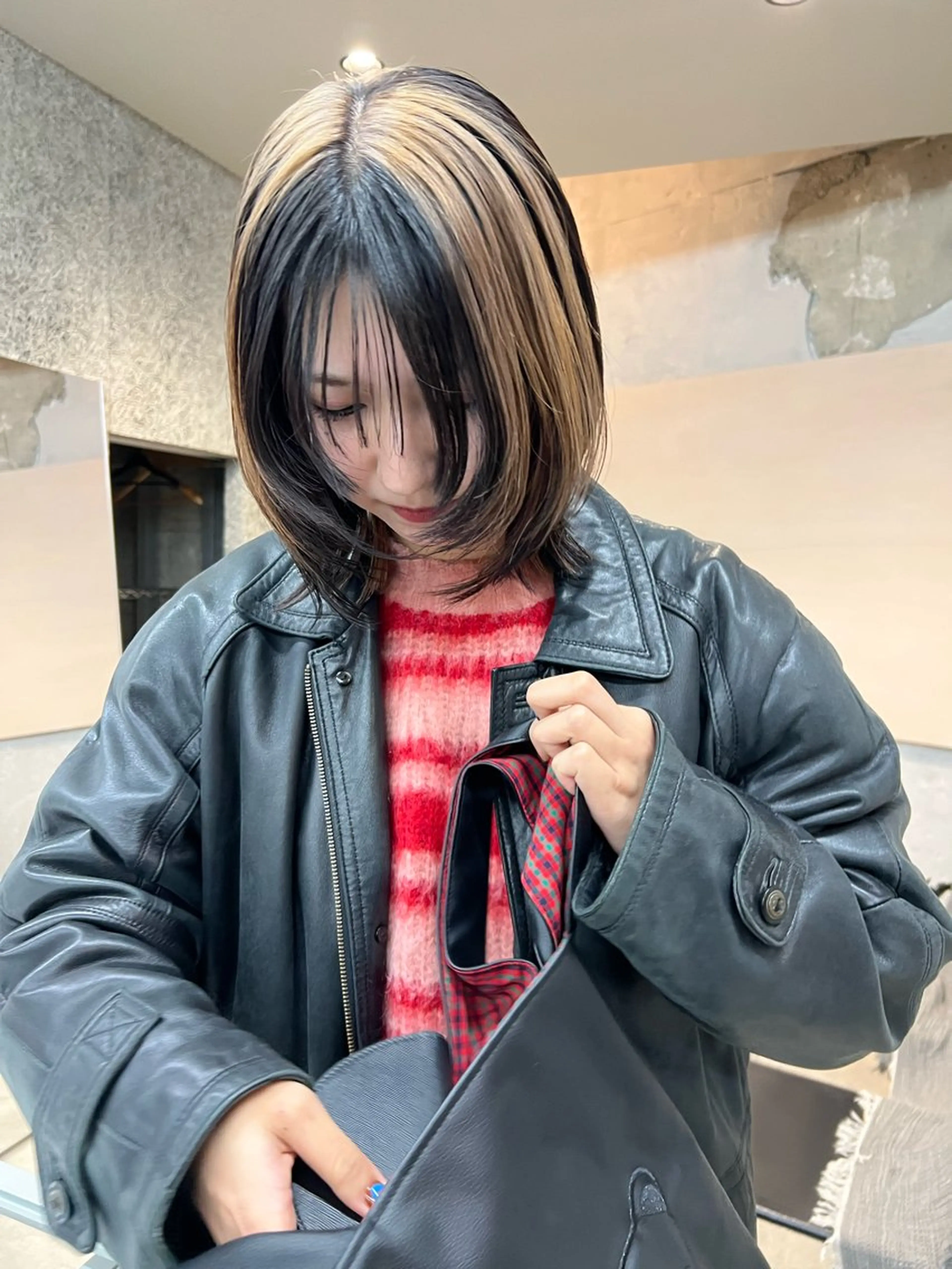 カラー ヘアアレンジ ブリーチ ケアブリーチ yu  /透明感 カラー/caseyのヘアスタイル