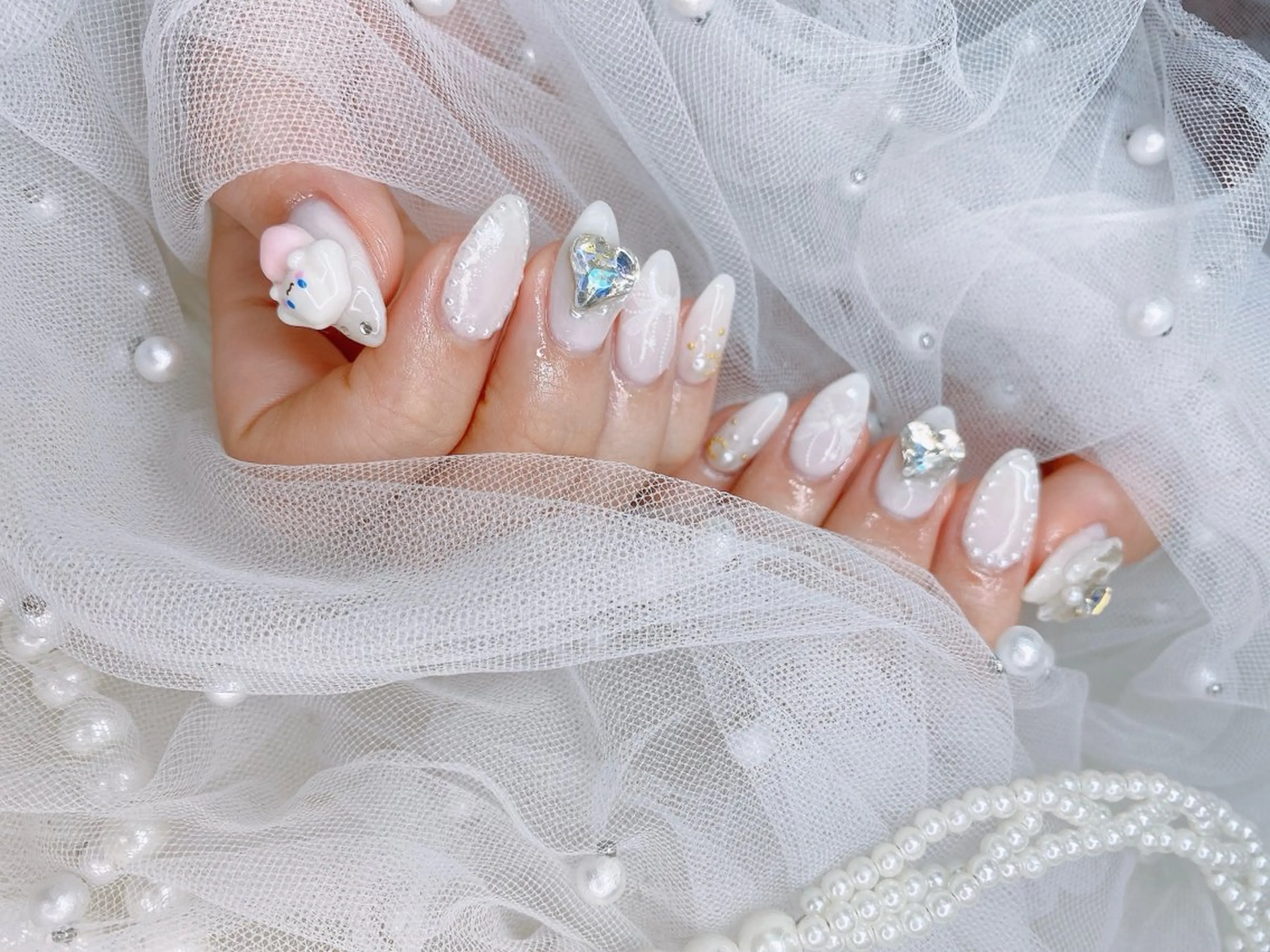 ネイル ハンドネイル フットネイル ハンドケア HARUKA 長堀橋のネイルデザイン