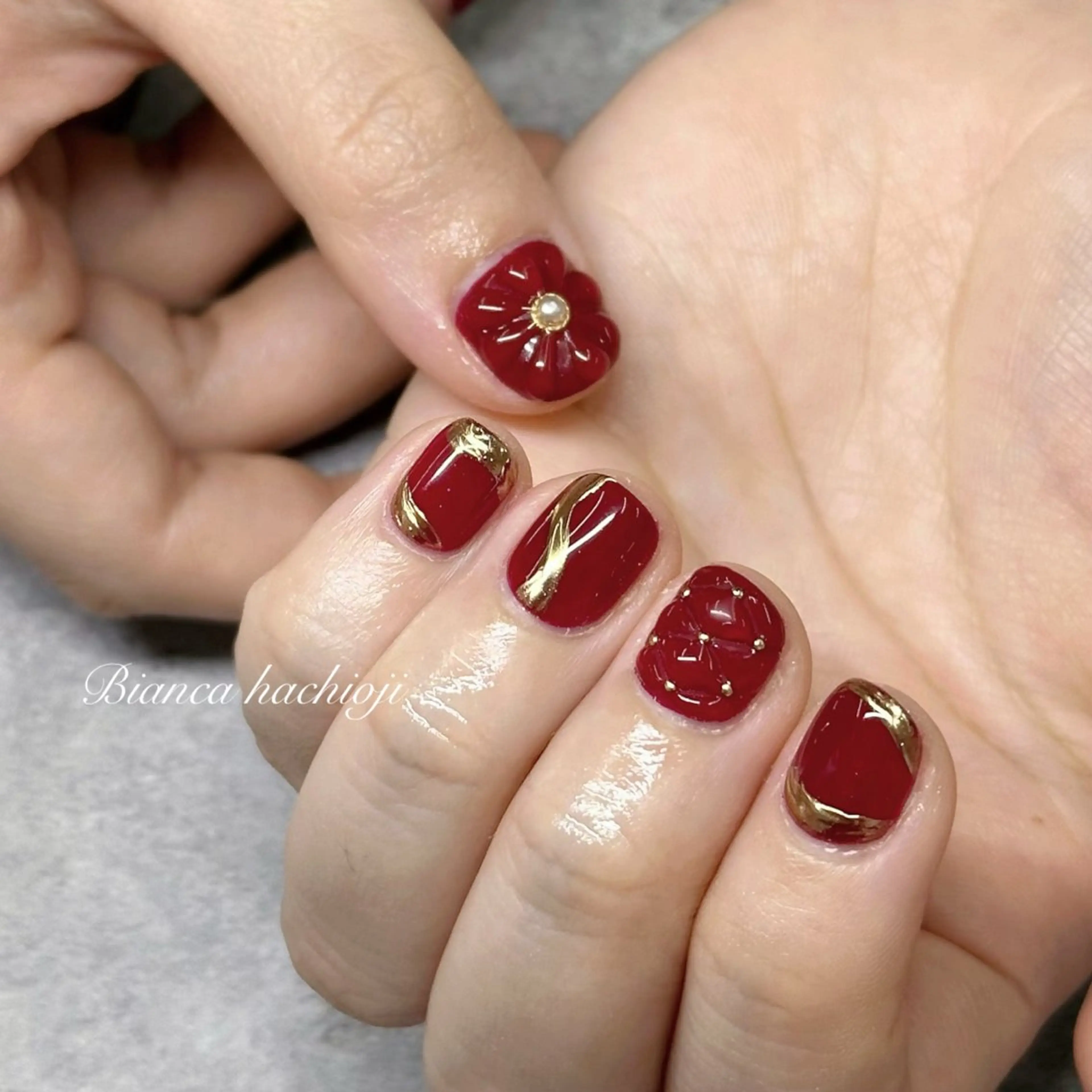 ネイル ハンドネイル Bianca🦋 AIRAのネイルデザイン