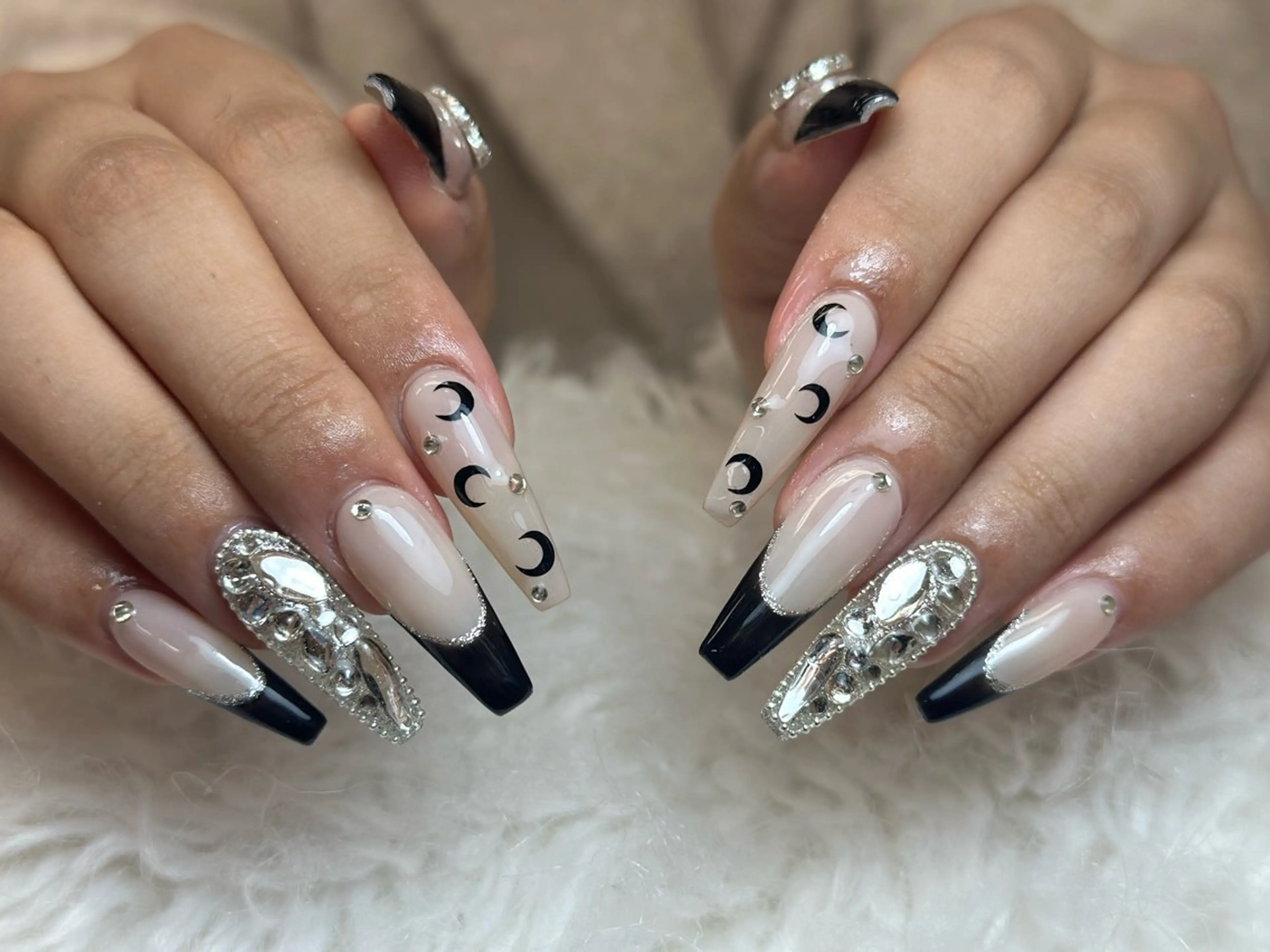 ネイル アートネイル ジェルネイル マグネットネイル ハンドネイル JennNail_ マオのネイルデザイン